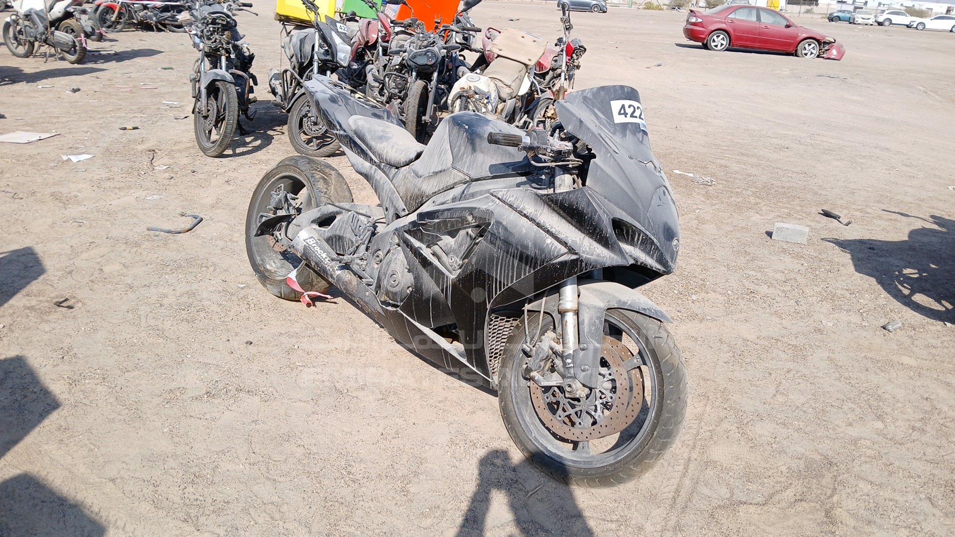 2008 SUZUKI MOTORBIKE VIN: JS1GT77A782105027