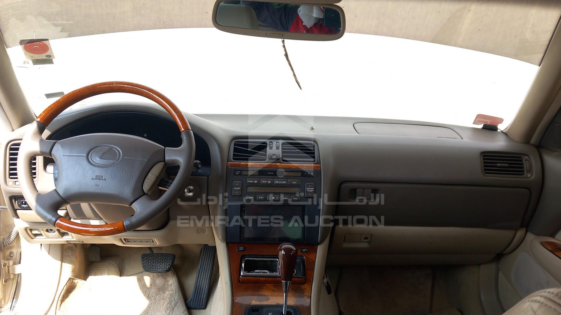 2000 LEXUS LS400 VIN: JT8BH28F5Y0169821