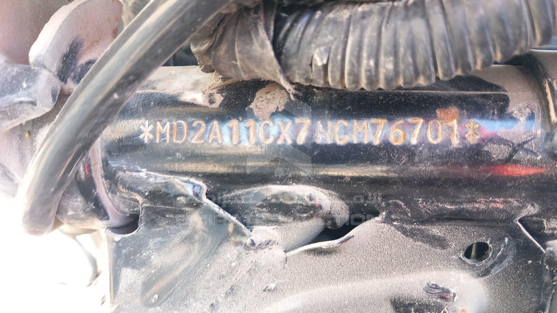 2022 BAJAJ PULSAR 150 VIN: MD2A11CX7NCM76701