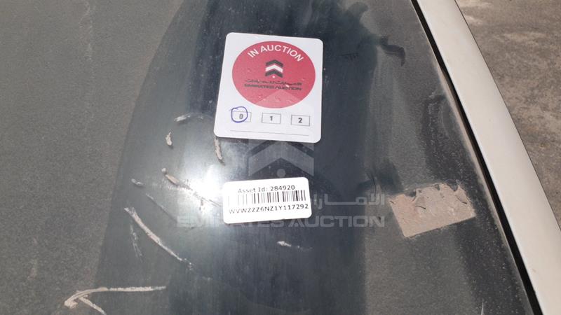 VIN: WVWZZZ6NZ1Y117292 Auction: EmiratesAuction Lot: 344058 WVWZZZ6NZ1Y117292 Volkswagen Polo 2001 WHITE Photo 26