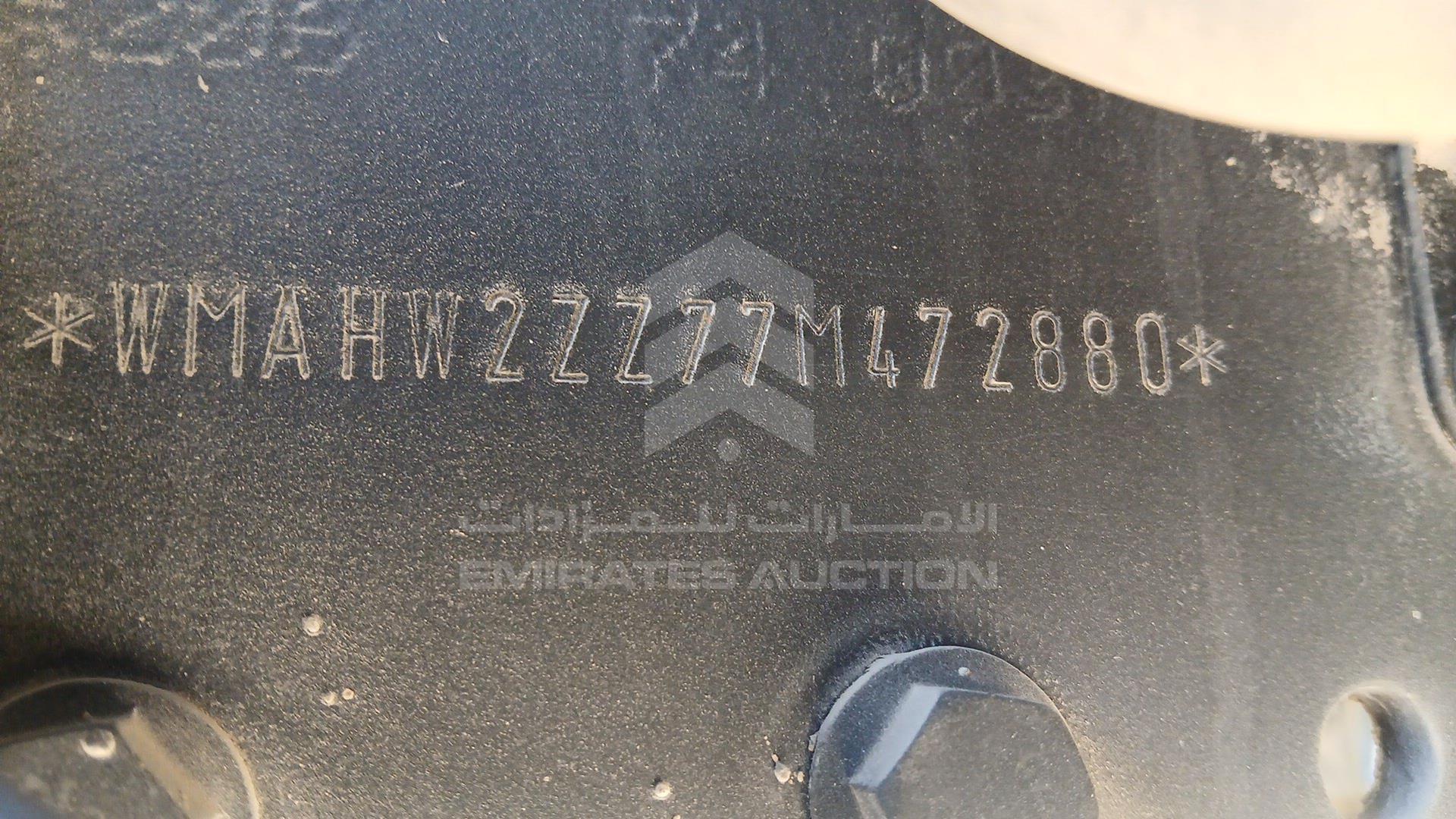 2007 MAN TGA 33.360 VIN: WMAHW2ZZ77M472880