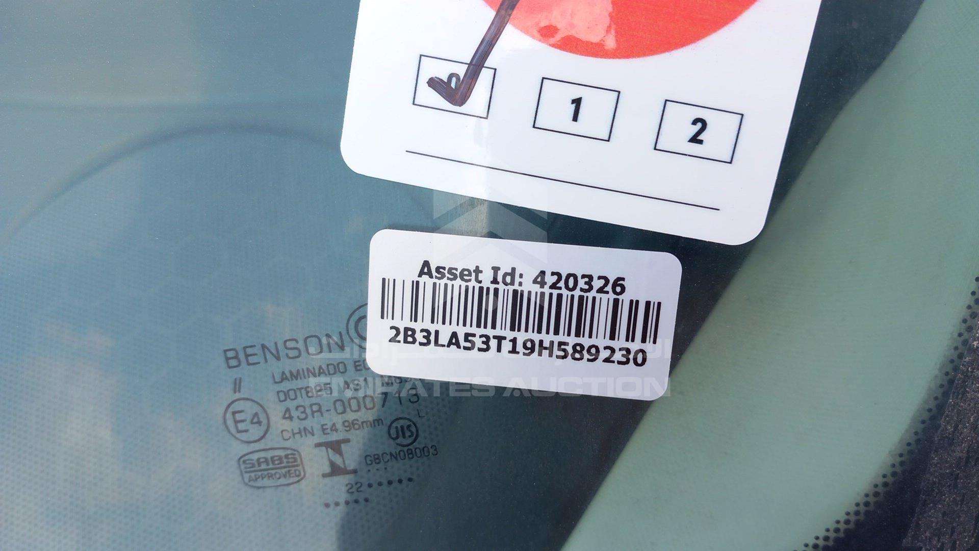 2009 DODGE CHARGER VIN: 2B3LA53T19H589230
