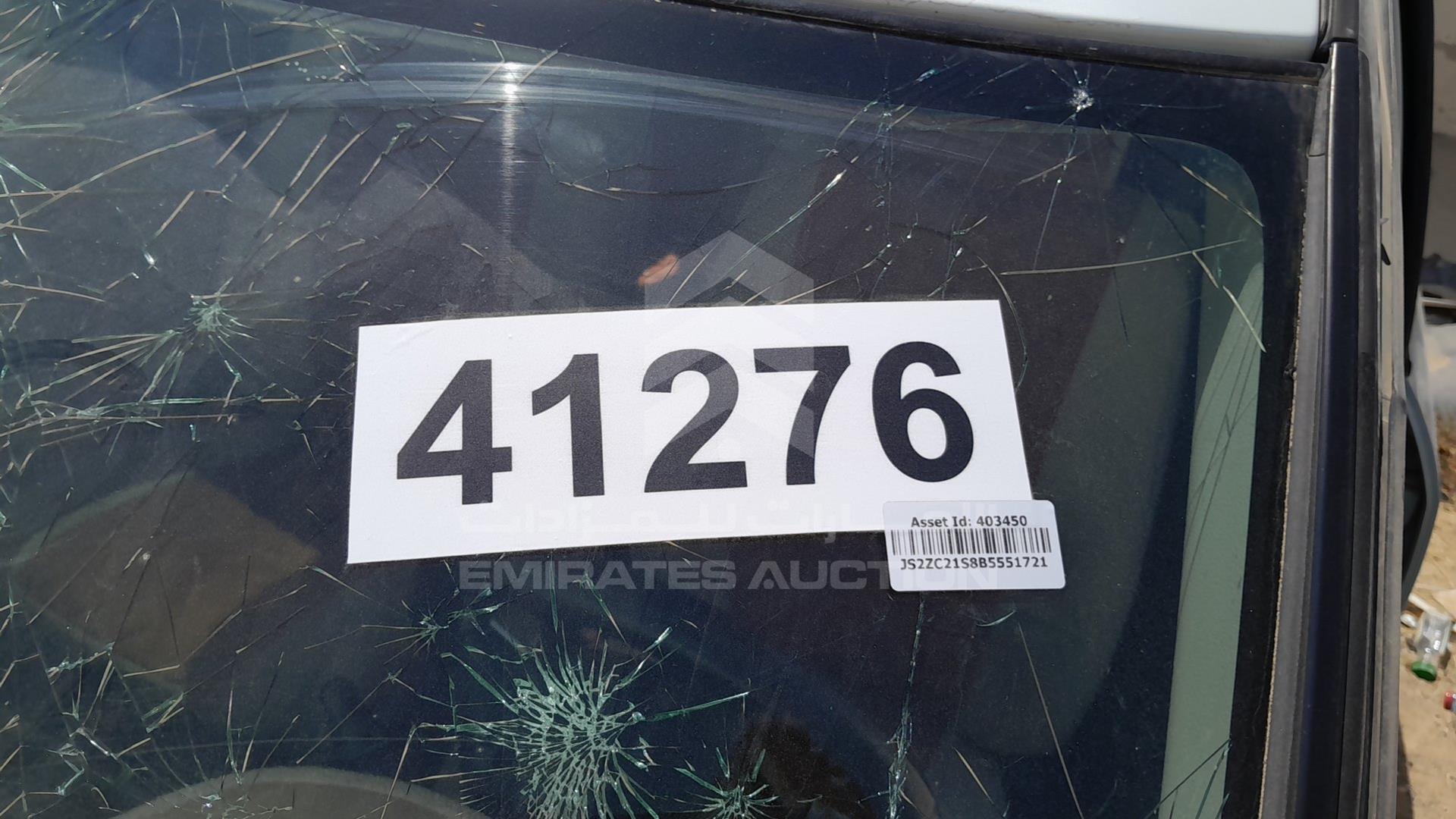 2011 SUZUKI SWIFT VIN: JS2ZC21S8B5551721
