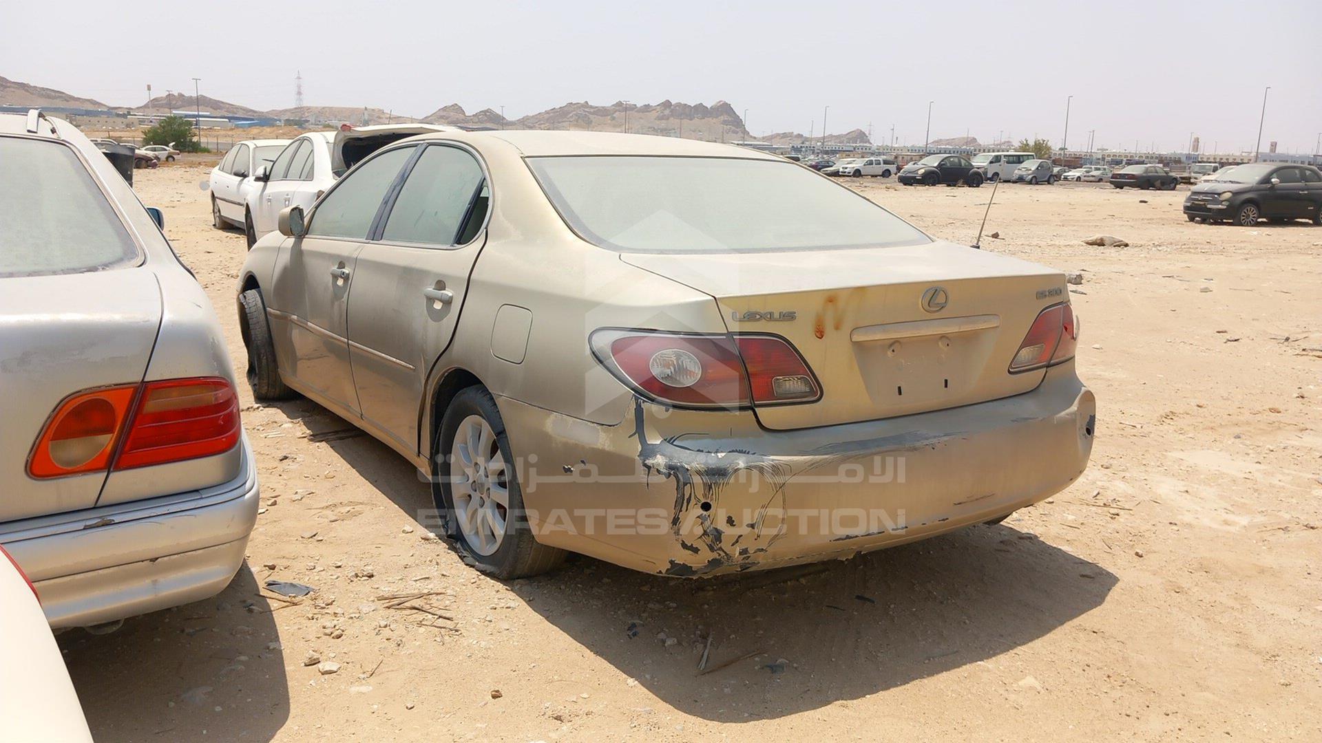 2003 LEXUS ES 300 VIN: JTHBF30G430135510