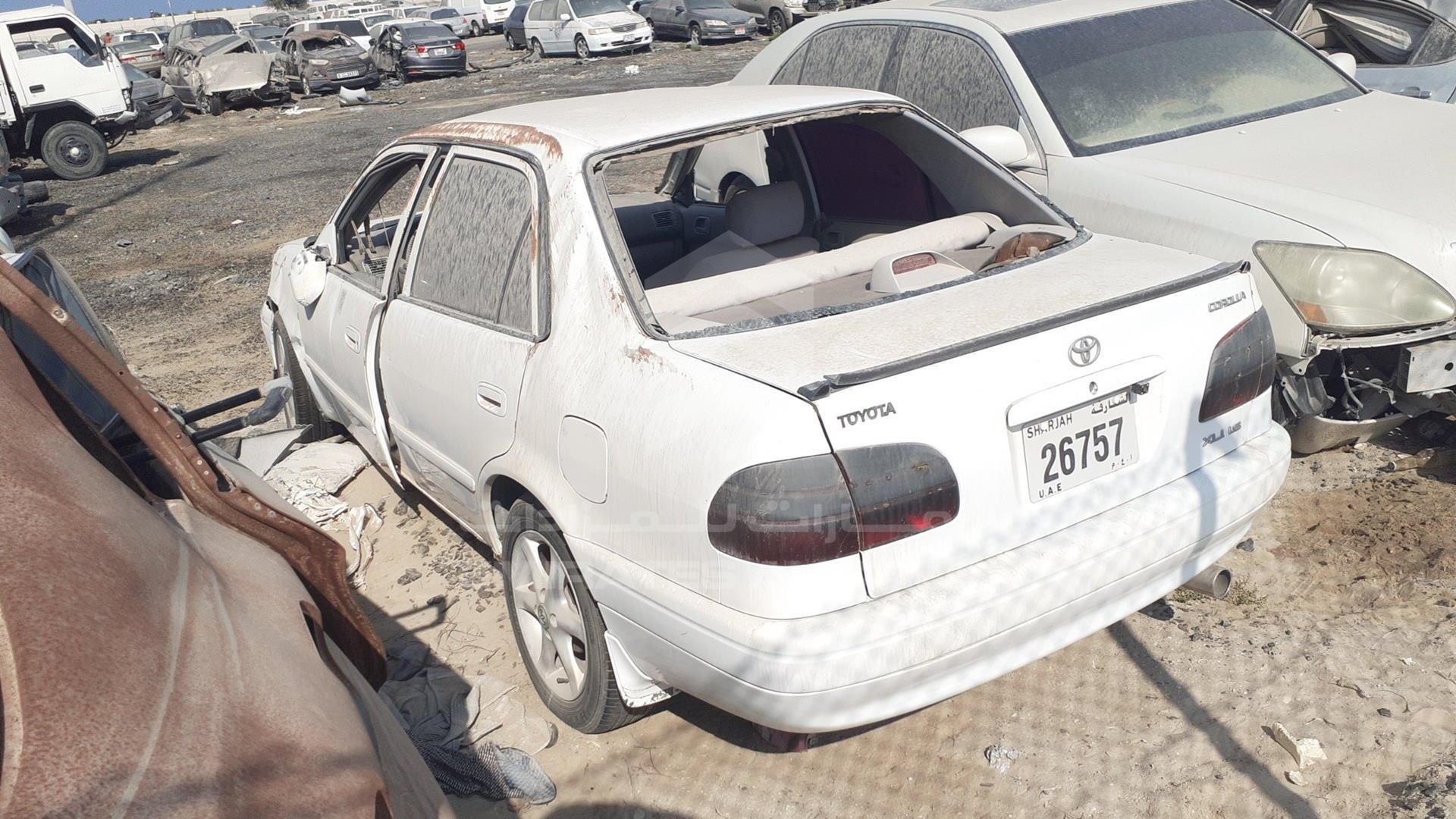 2000 TOYOTA COROLLA VIN: JT2BA13E4Y3101287