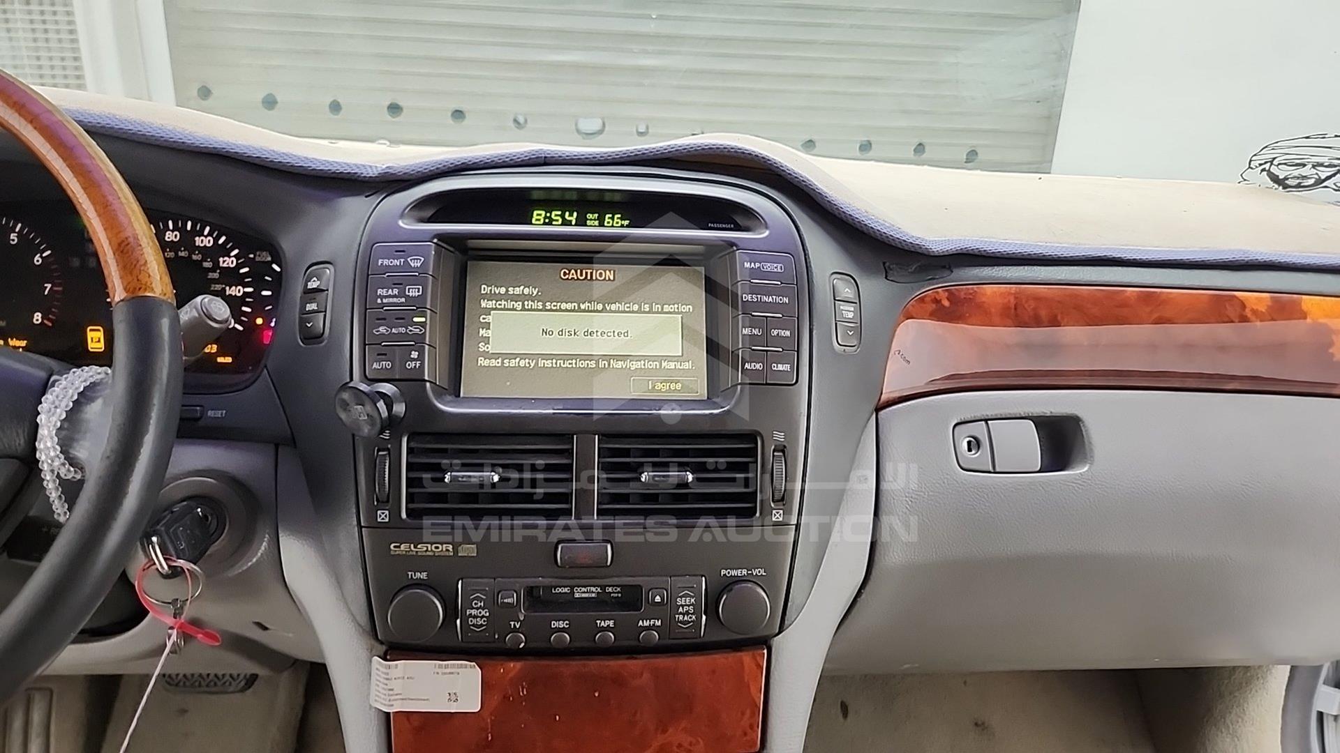 2005 LEXUS LS 430 VIN: JTHBN36F455026763