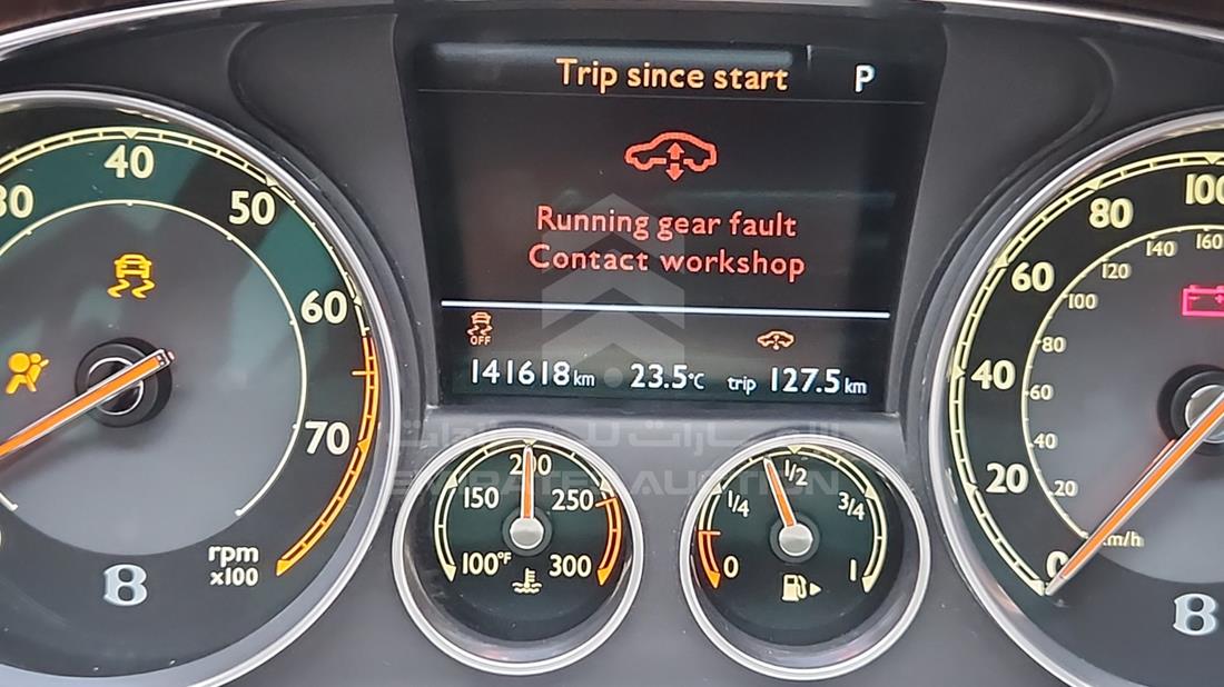 2013 Bentley Continental — Odometer Reading — Photo 2