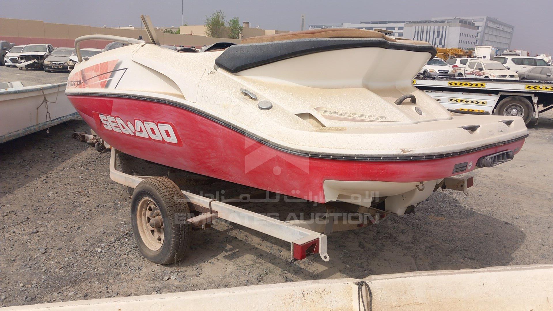 0 BOAT + TROLLEY --- VIN: D069674DXBTRAILER