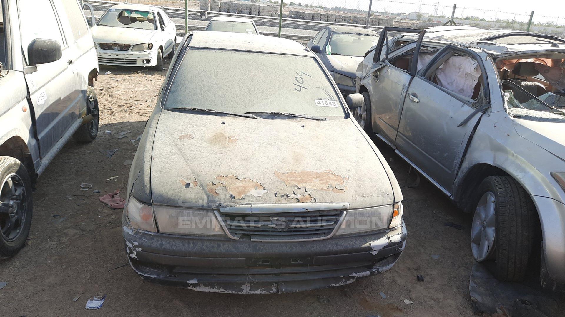 0 NISSAN SUNNY VIN: JN1BDAB14Z0327820