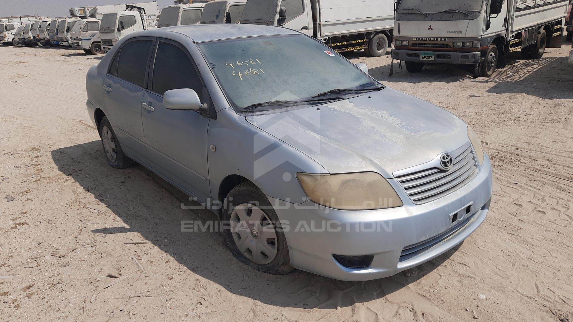 2005 TOYOTA COROLLA VIN: JTDBW23E453081357