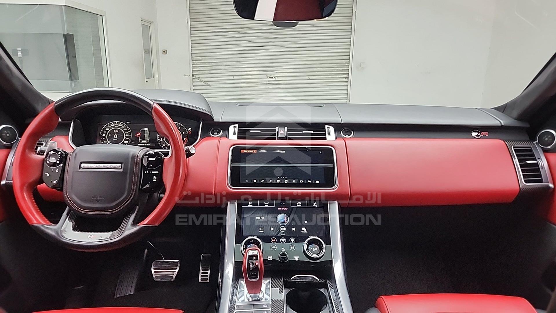2022 RANGE ROVER SPORT SVR VIN: SALWA2BE2NA213201