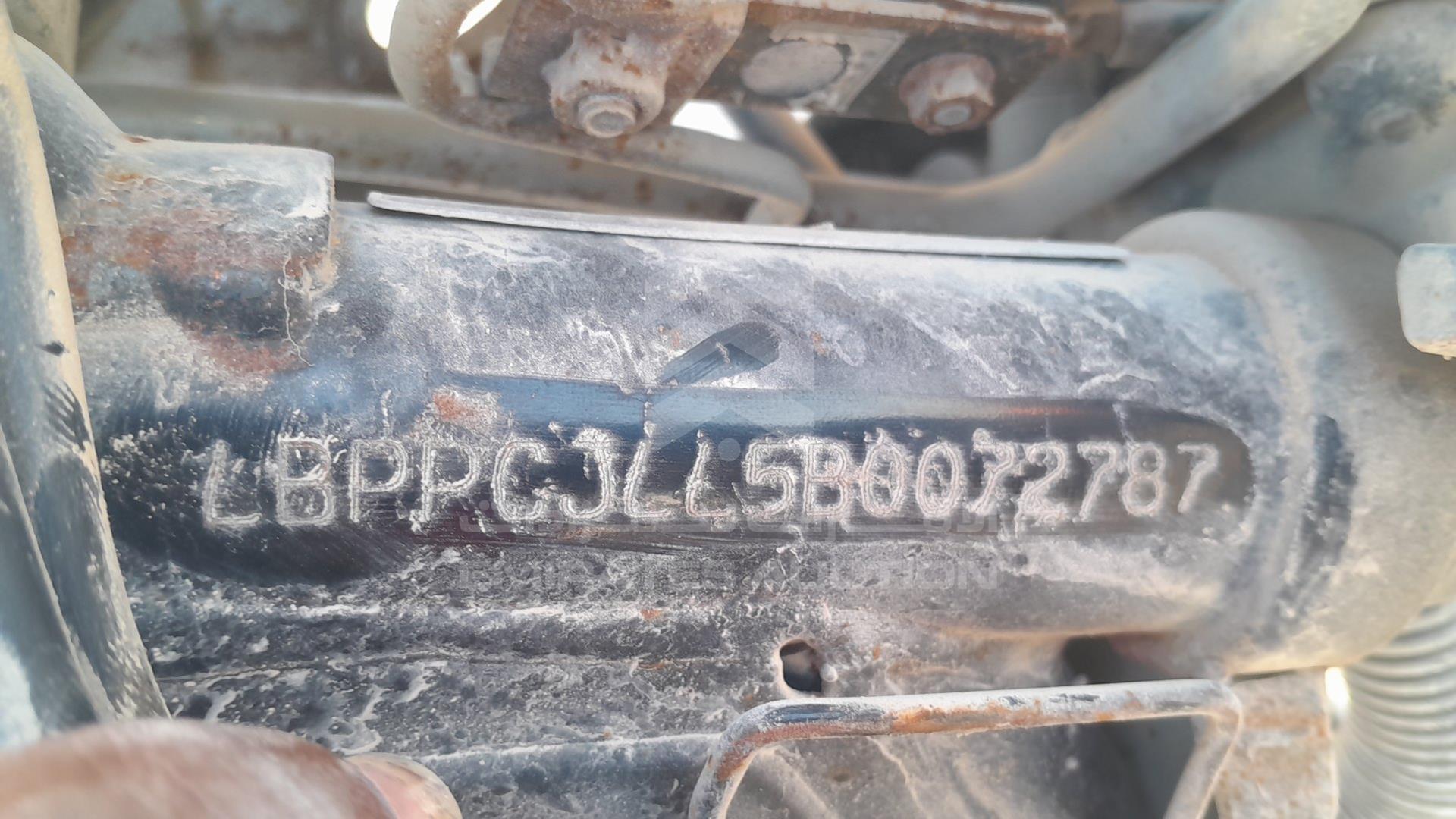 0 YAMAHA MOTORBIKE VIN: LBPPCJLL5B0072787