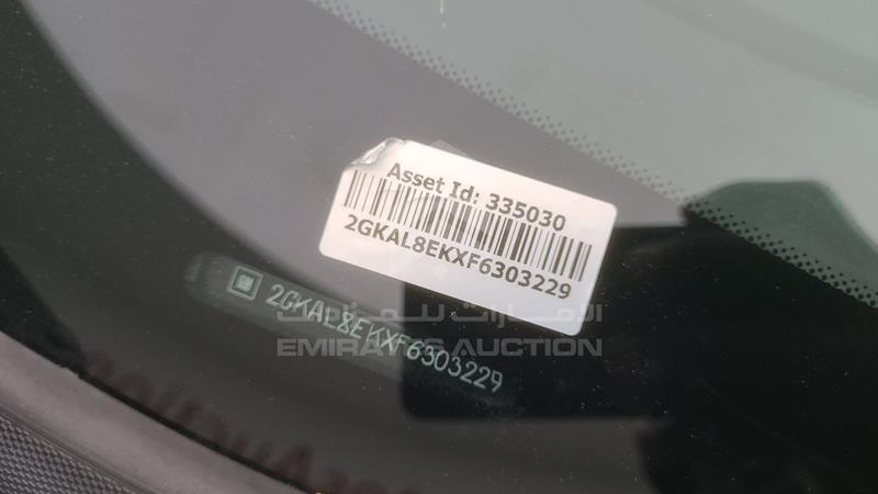 2GKAL8EKXF6303229 Auction: EmiratesAuction Lot: 412016 2GKAL8EKXF6303229 GMC Terrain 2015 SILVER Photo 5