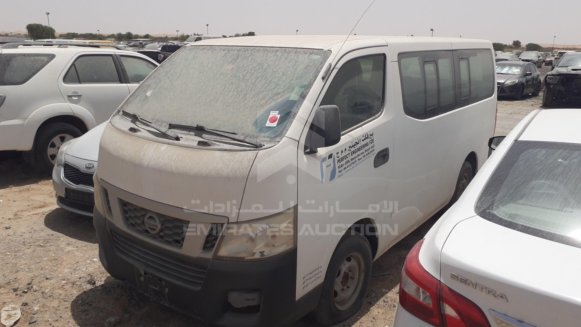 2015 NISSAN URVAN VIN: JN6BE6DS8F9009443