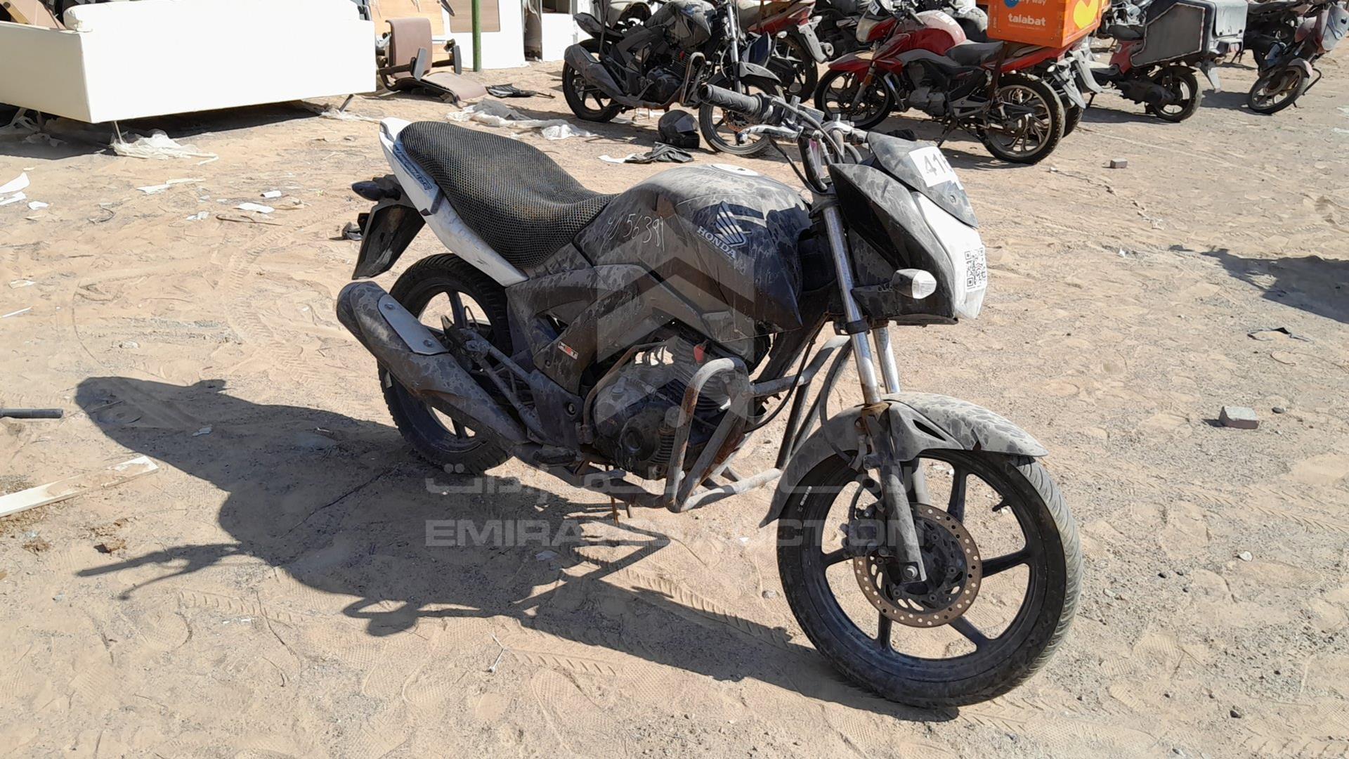 2017 HONDA UNICORN 160 VIN: ME4KC2067H8005598