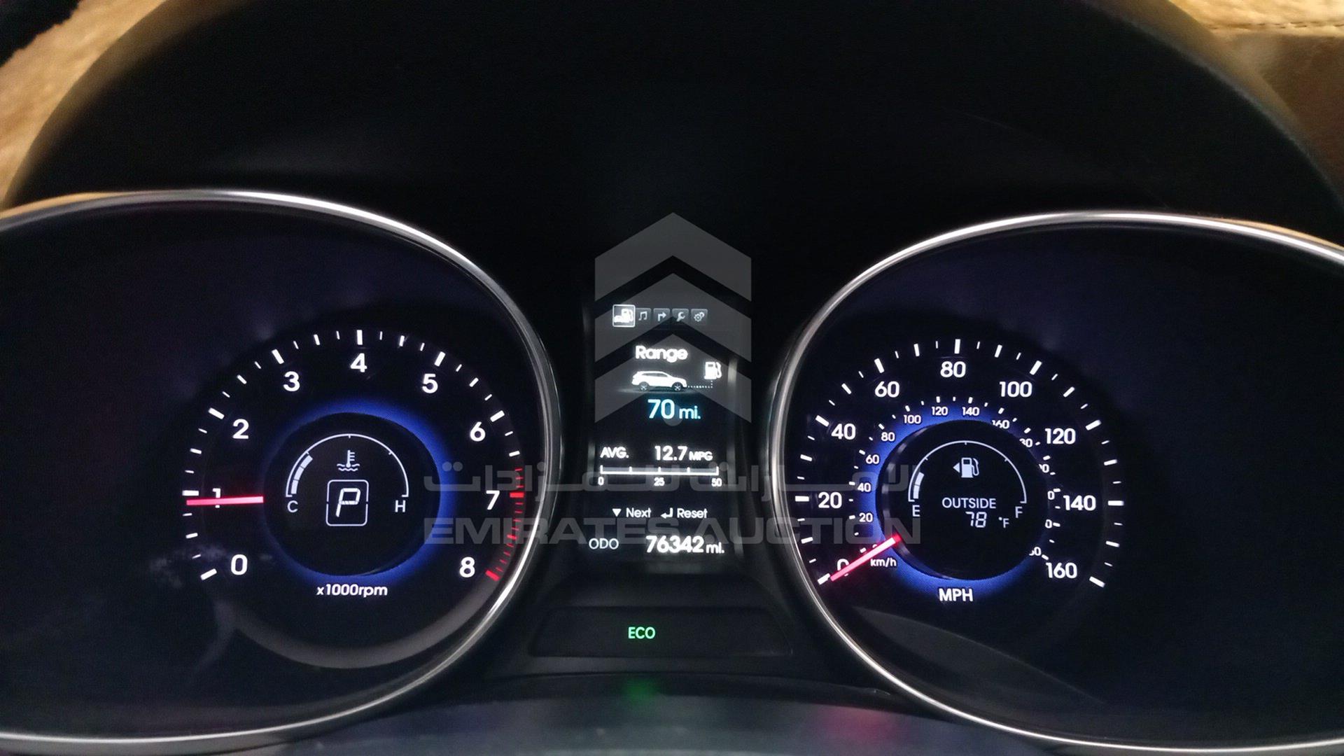 2015 HYUNDAI SANTA FE VIN: KM8SR4HFXFU097218