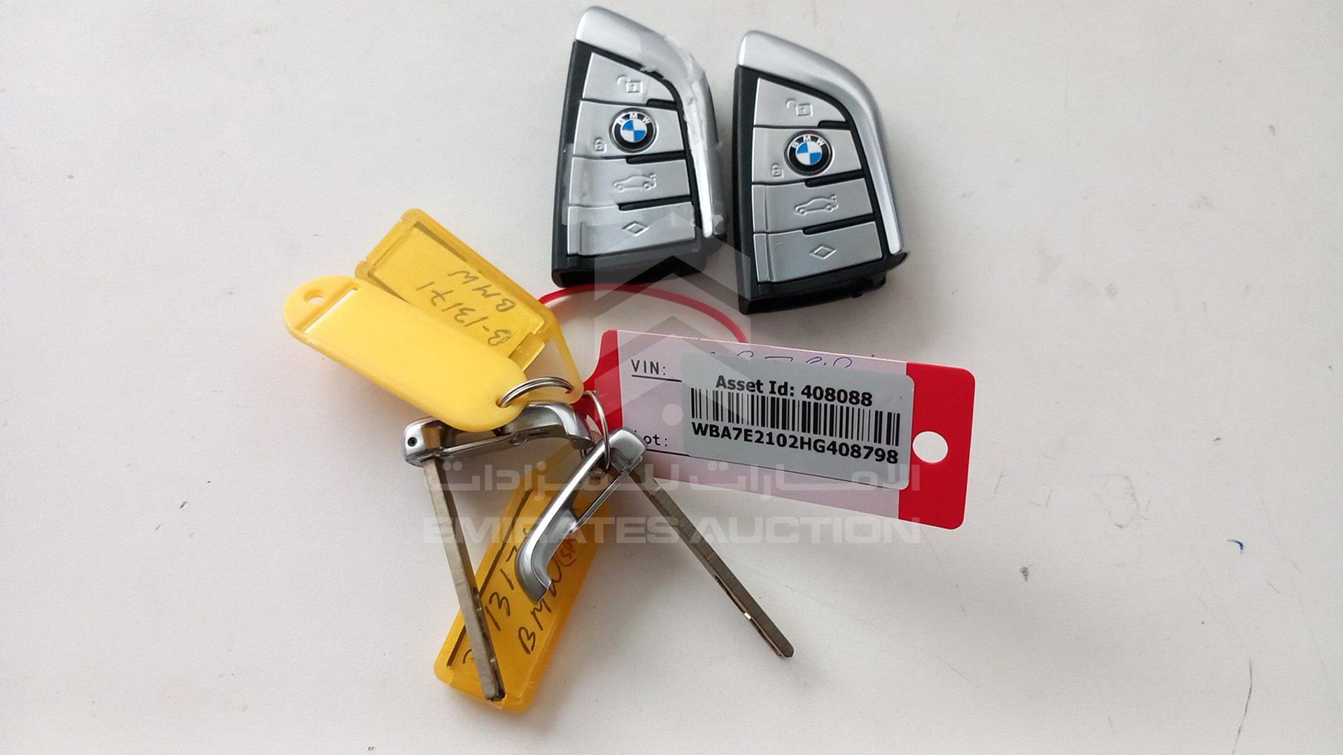 2017 BMW 740 LI VIN: WBA7E2102HG408798