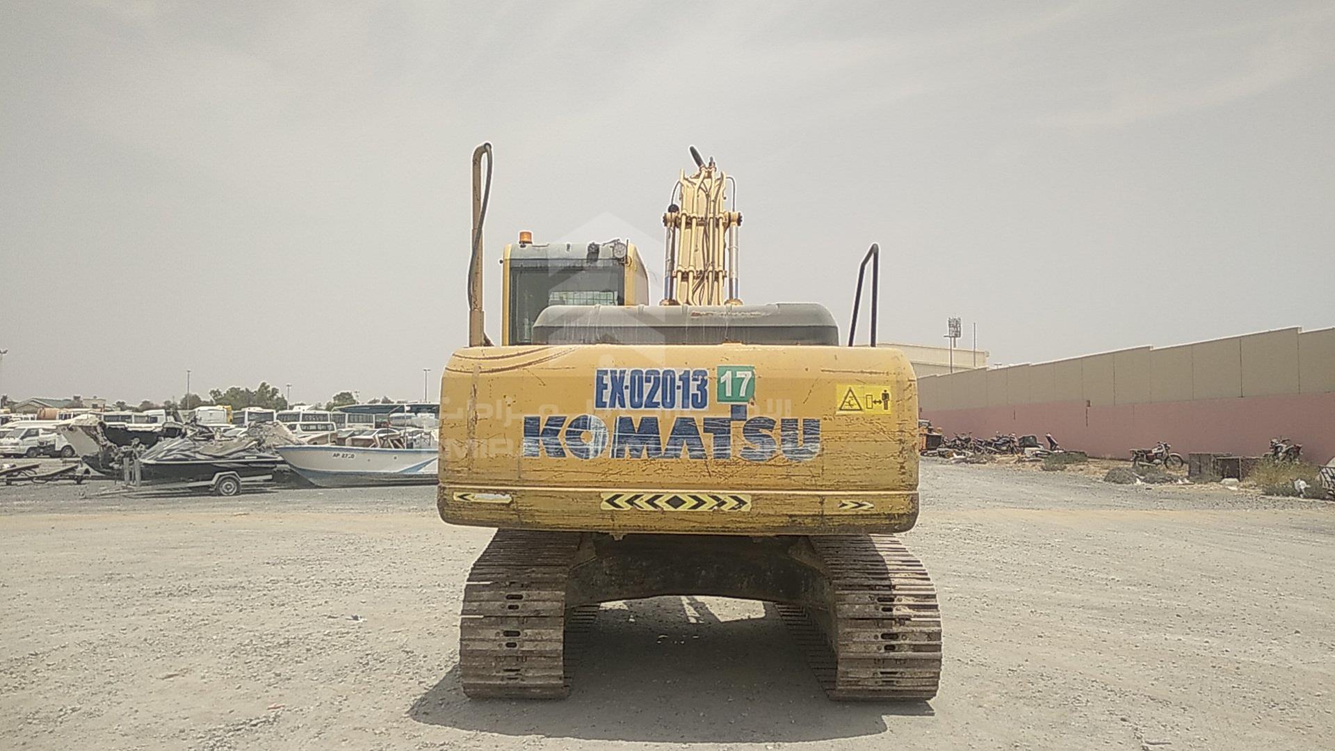 2013 KOMATSU EXCAVATOR VIN: KMTPC244P87C10549