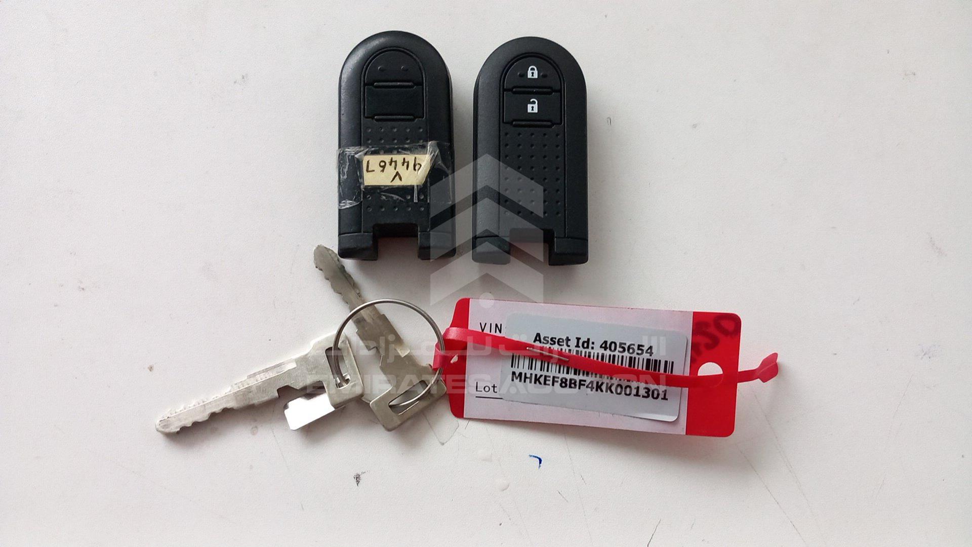 2019 TOYOTA RUSH VIN: MHKEF8BF4KK001301