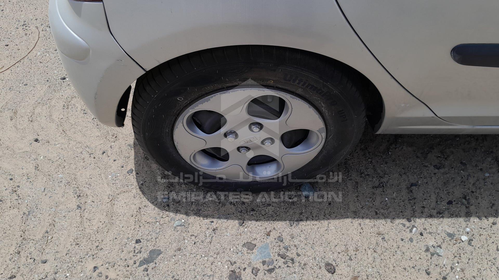 2008 KIA PICANTO VIN: KNABA24328T554234