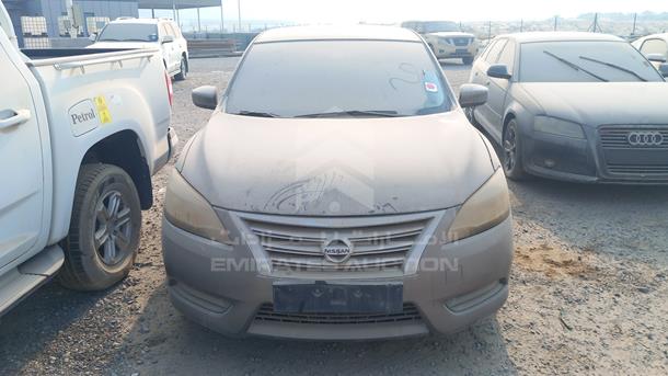 410096 :رقم المزاد ، MNTBB7A93E6006932 vin ، 2014 Nissan Sentra مزاد بيع