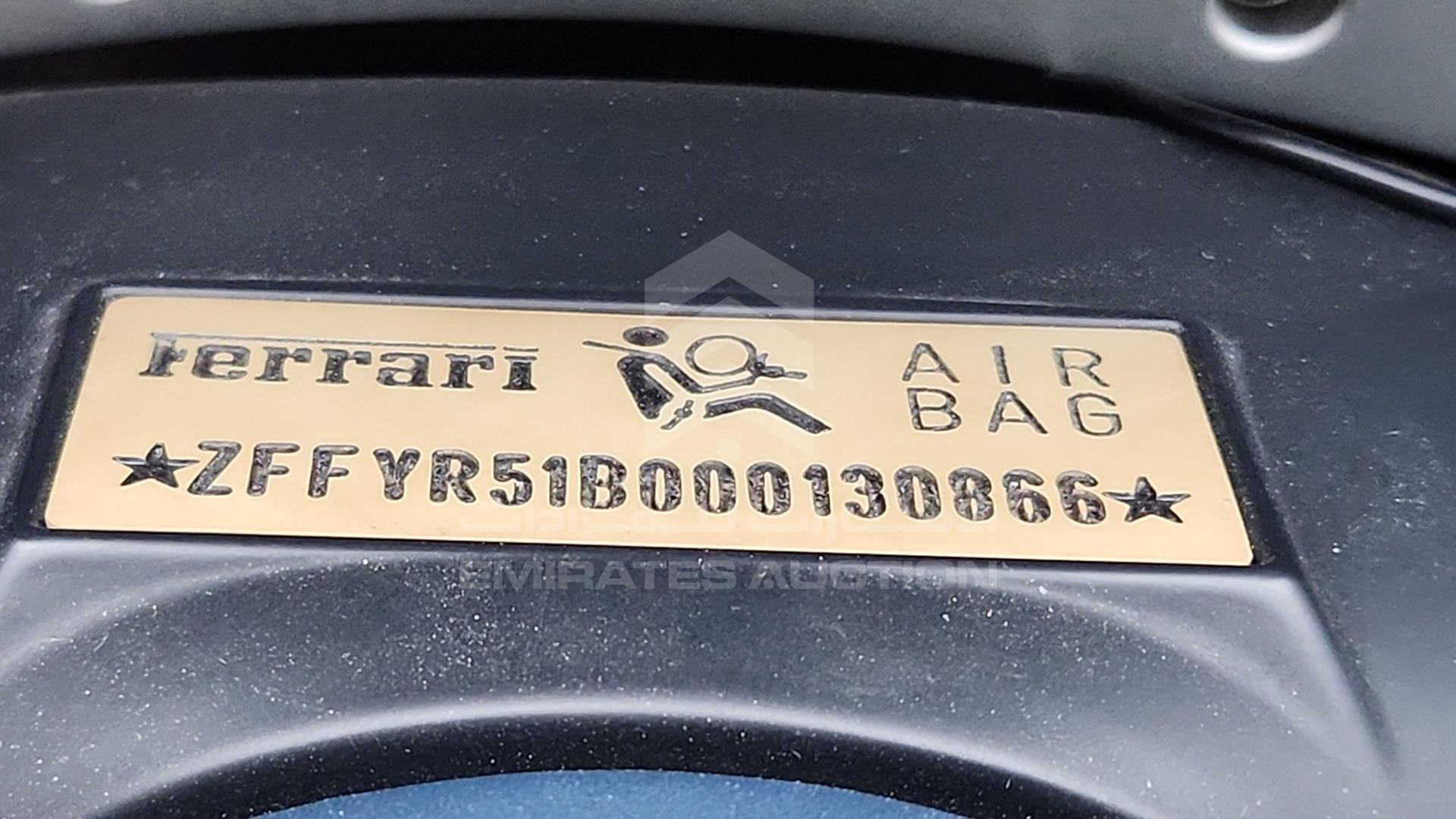 2005 FERRARI 360 VIN: ZFFYR51B000130866