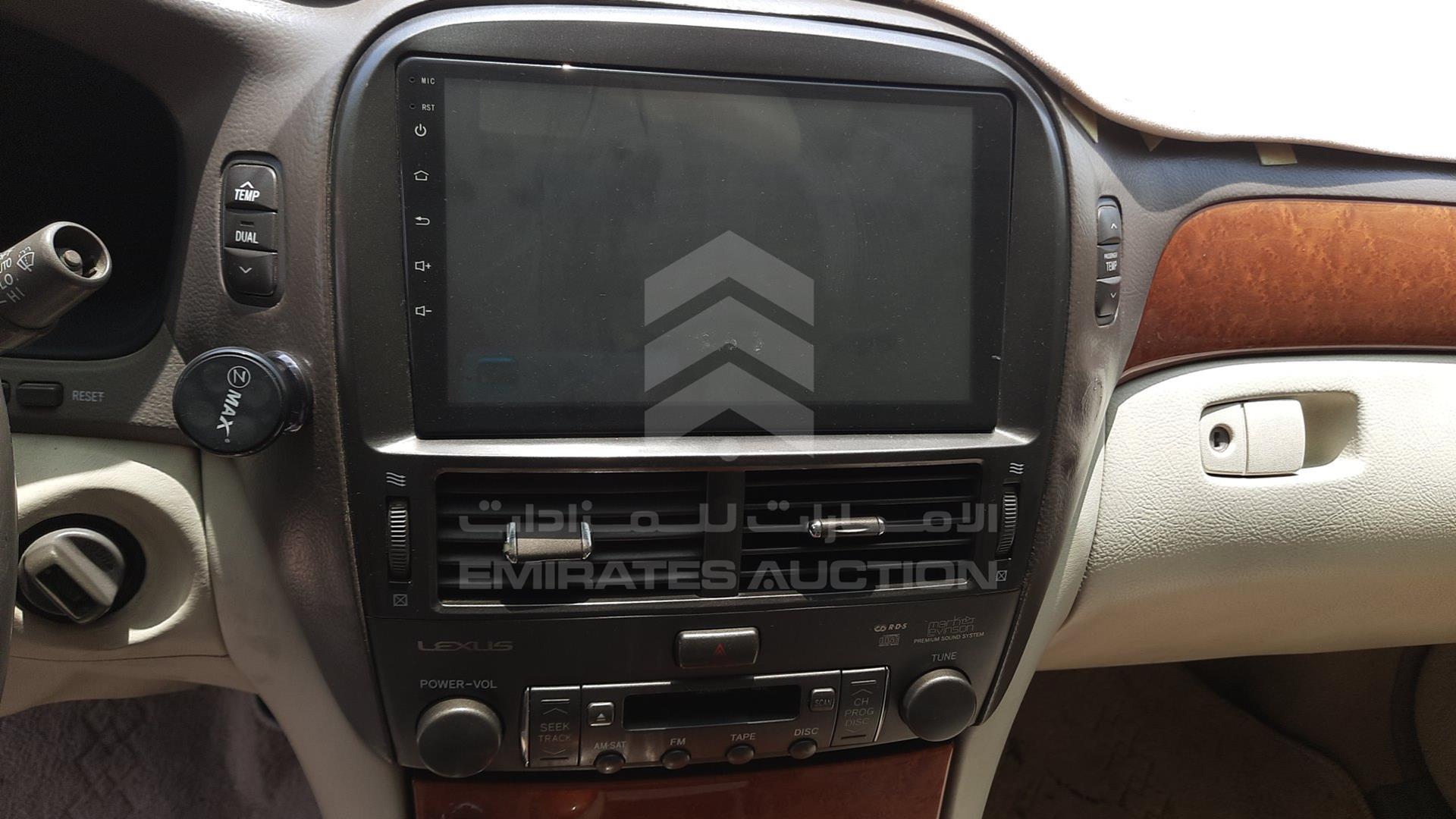 2004 LEXUS LS 430 VIN: JTHBN36FX40135742
