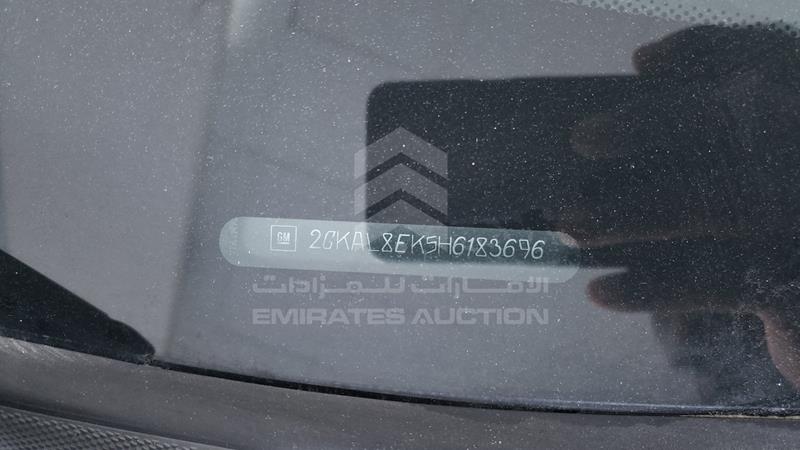 2GKAL8EK5H6183696 Auction: EmiratesAuction Lot: 405913 2GKAL8EK5H6183696 GMC Terrain 2017 WHITE Photo 4