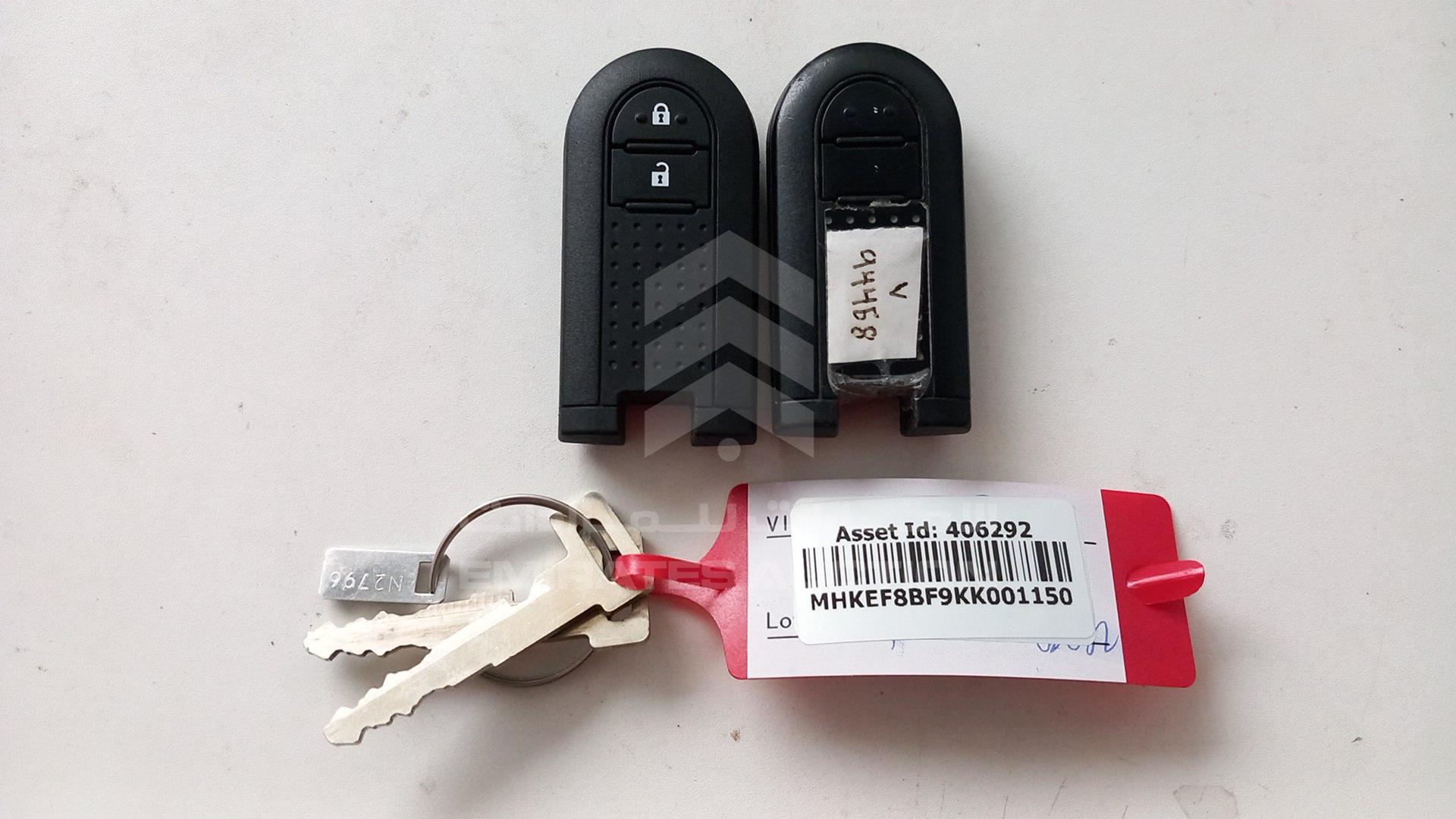 2019 TOYOTA RUSH VIN: MHKEF8BF9KK001150