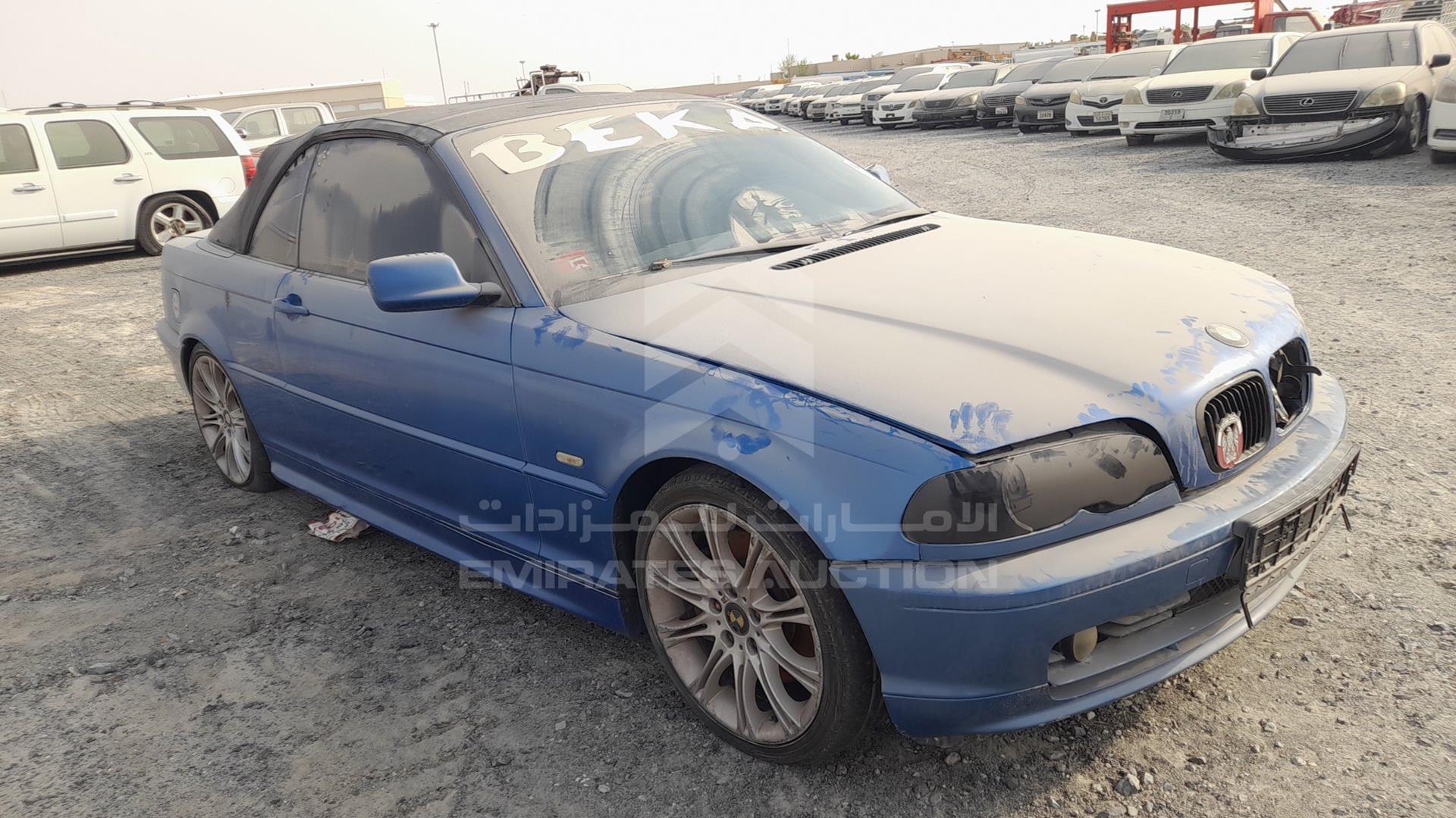 2002 BMW 330 VIN: WBABS51070EH34278