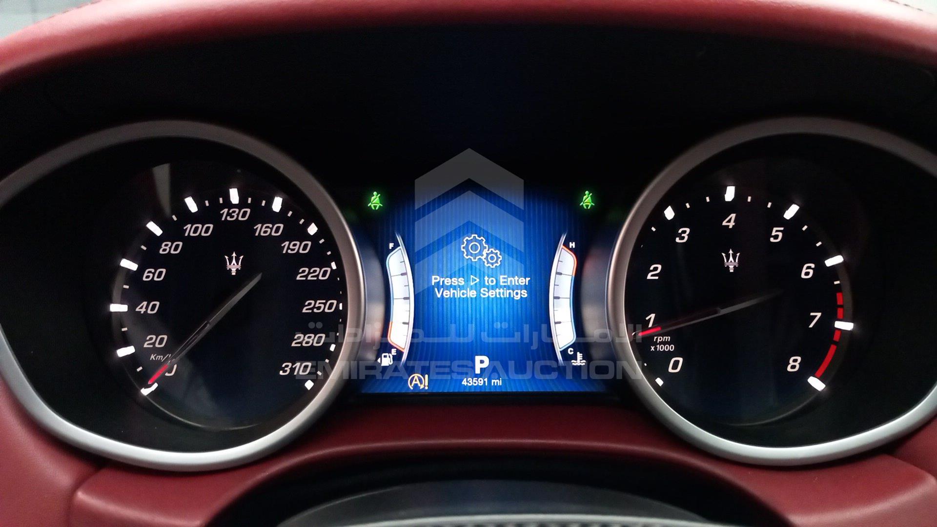 2016 MASERATI GHIBLI VIN: ZAMSS57F6G1169577