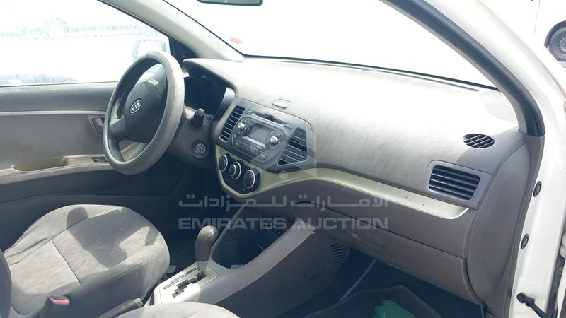 KNABE5129DT315954 Auction: EmiratesAuction Lot: 404925 KNABE5129DT315954 Kia Picanto 2013 WHITE Photo 22