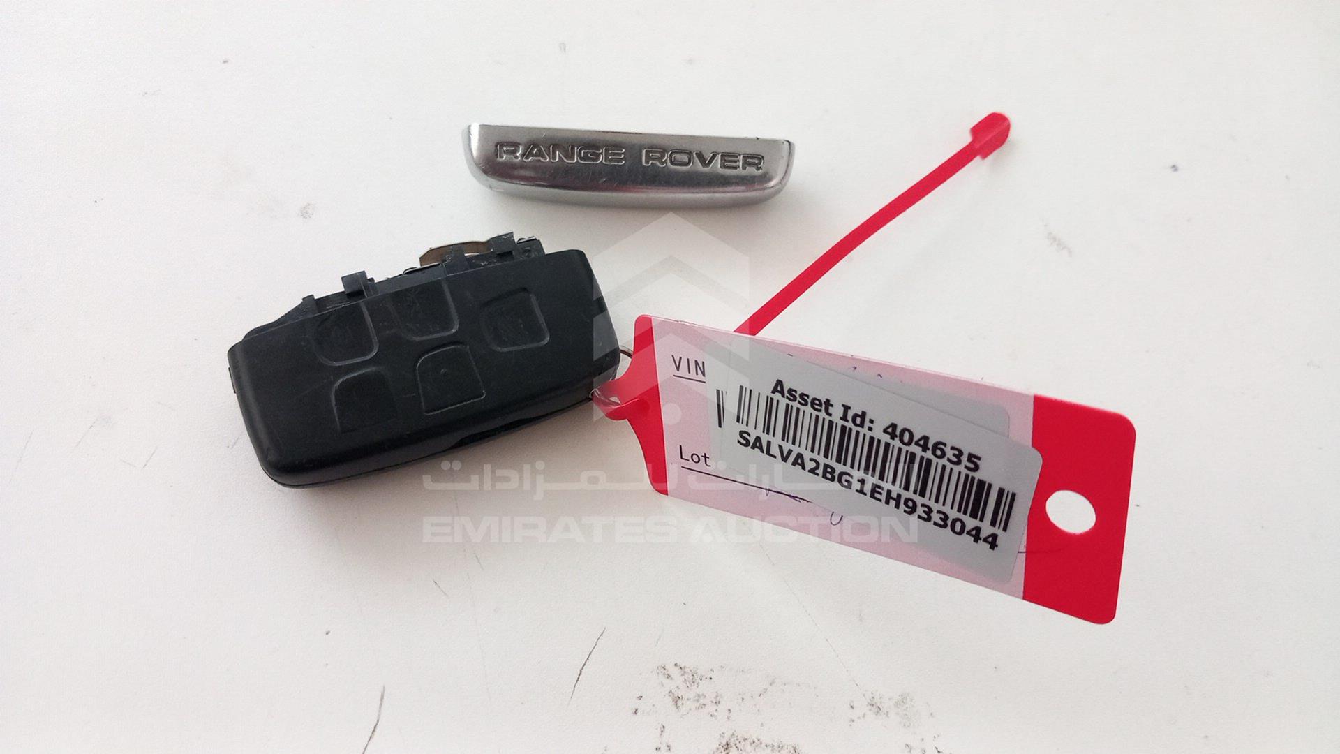 2014 RANGE ROVER EVOQUE VIN: SALVA2BG1EH933044