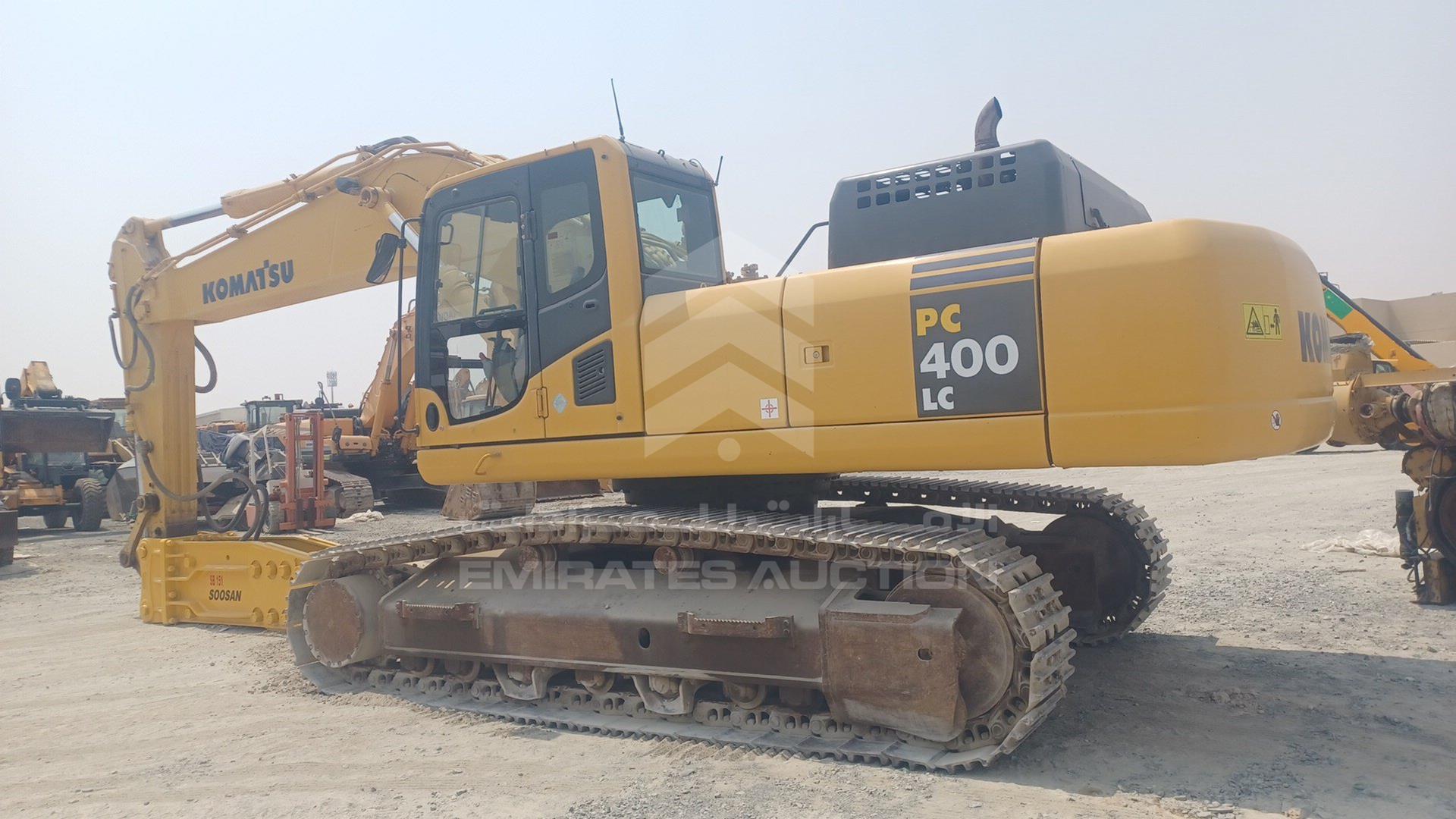2012 KOMATSU PC400-8 VIN: KMTPC192T02071036
