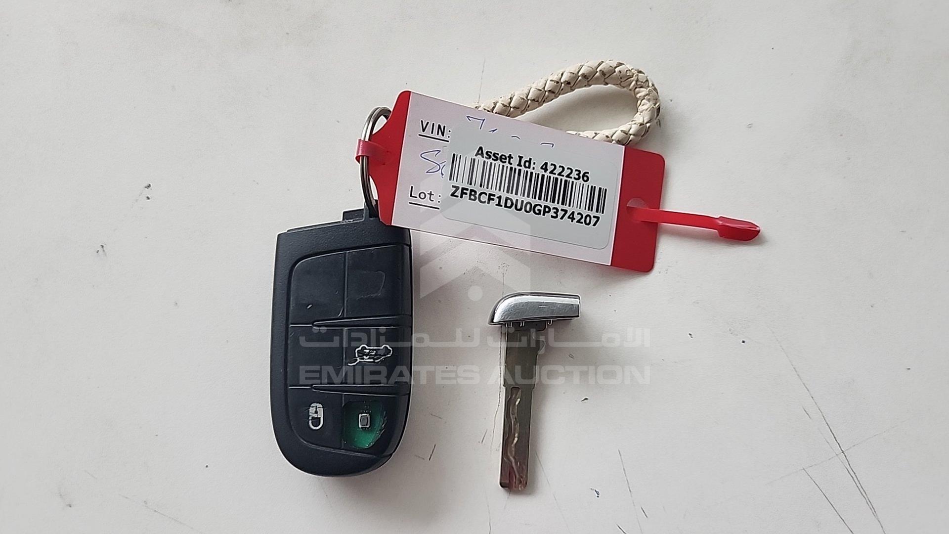 2016 FIAT 500 VIN: ZFBCF1DU0GP374207