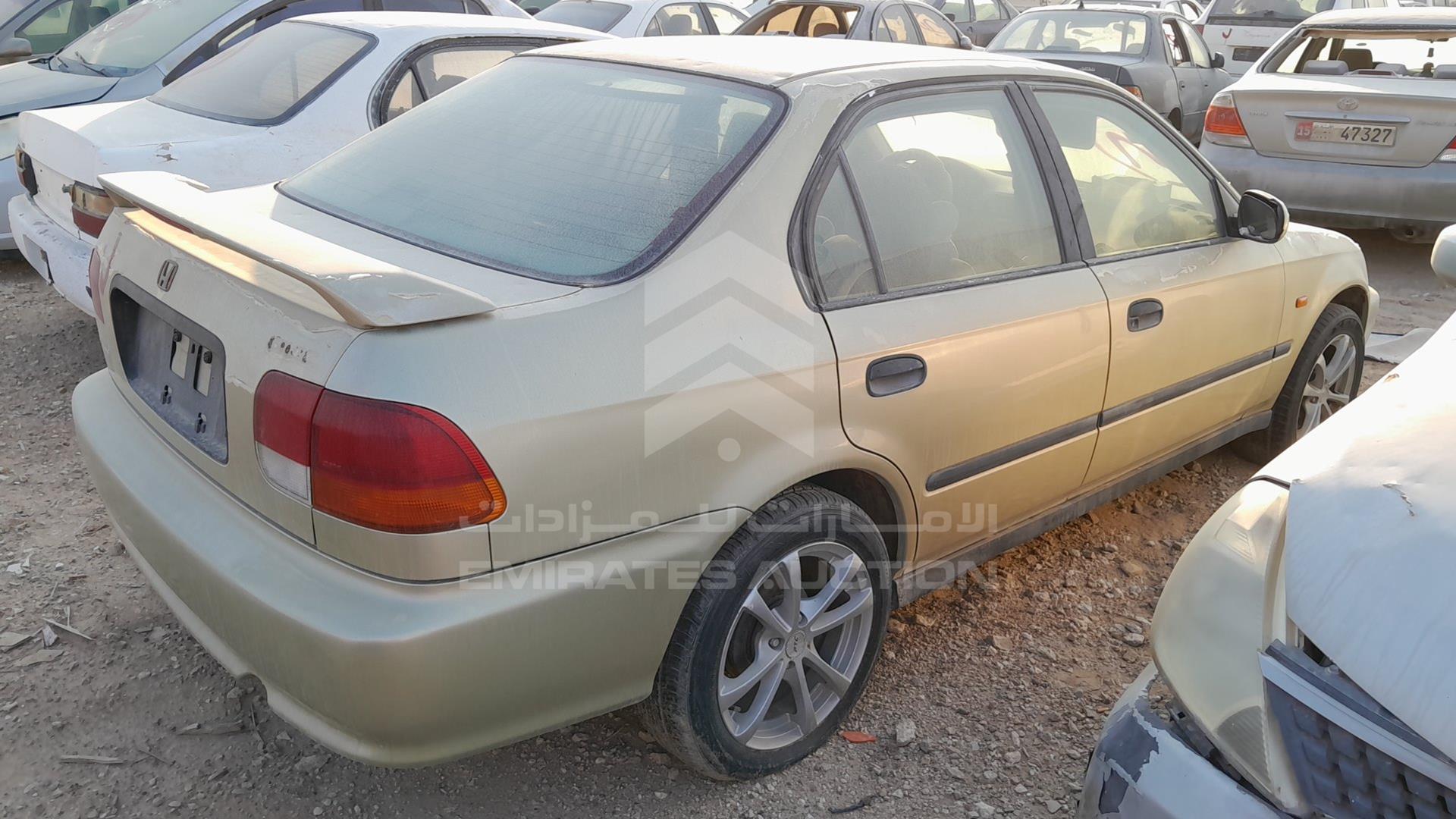 2000 HONDA CIVIC VIN: JHMEK3649YS403498