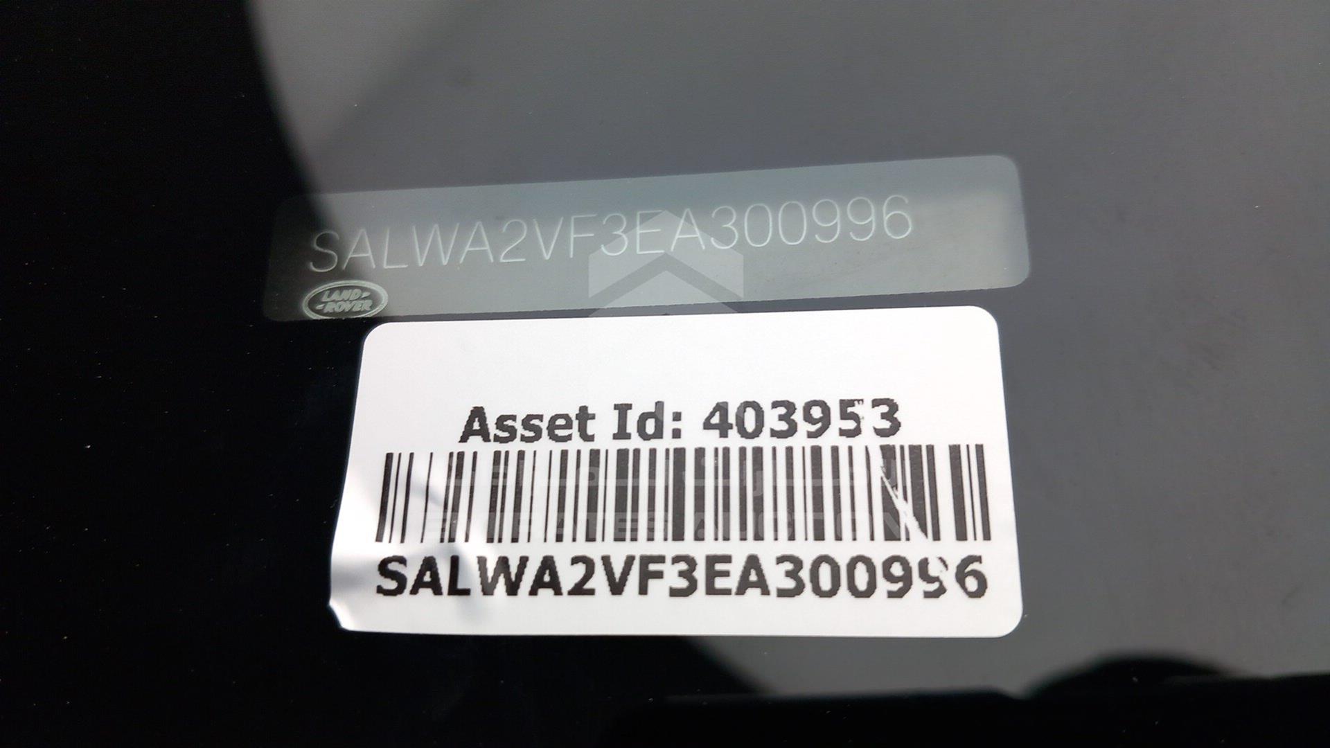 2014 RANGE ROVER SPORT VIN: SALWA2VF3EA300996