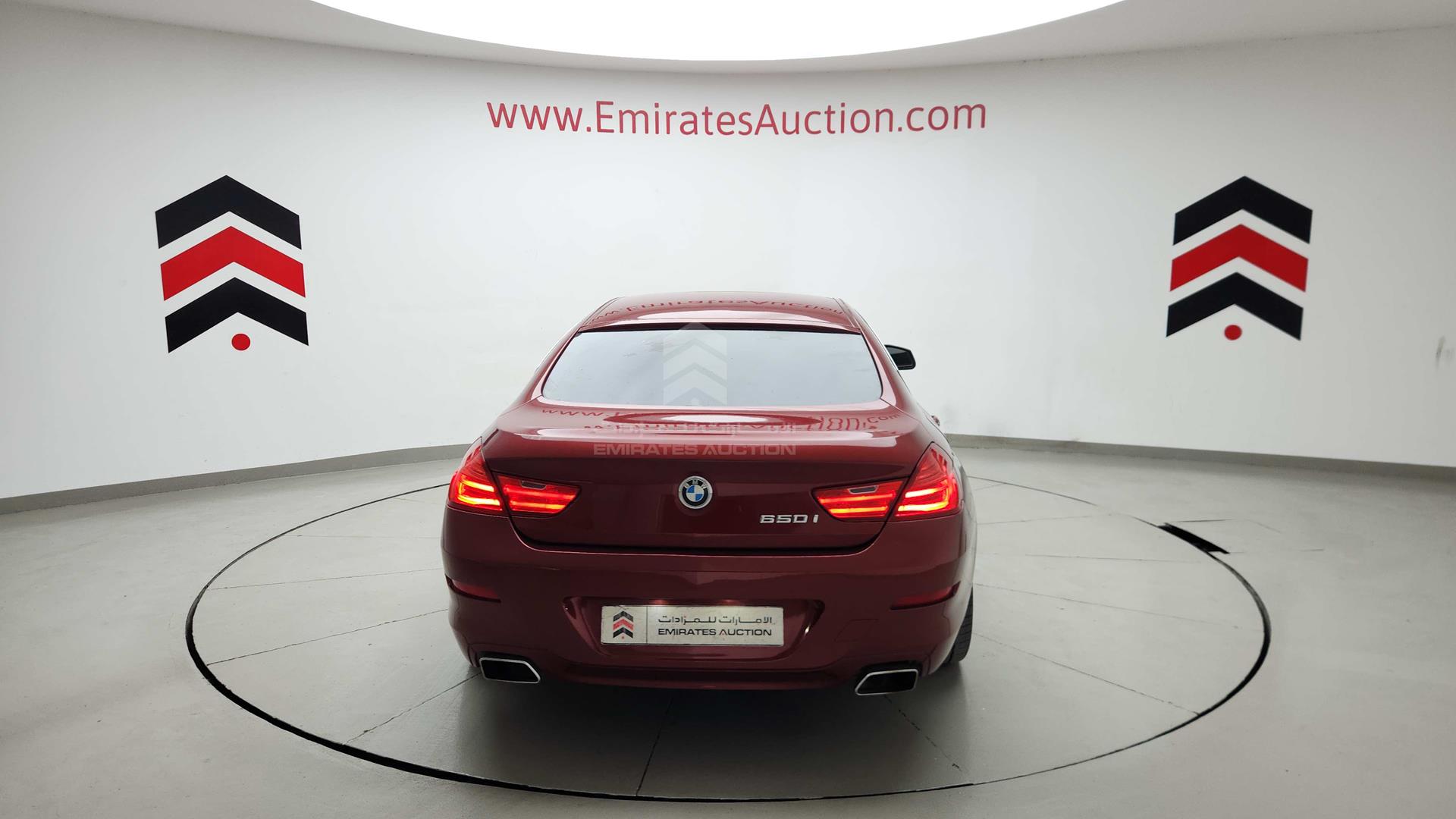 2013 BMW 650 VIN: WBA6B2103DDG65813