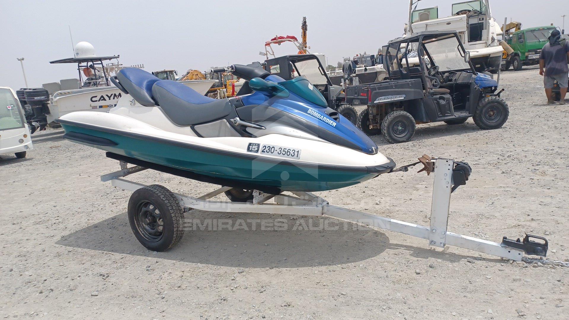 0 JET SKI + TROLLEY --- VIN: ZNE6687B7975642