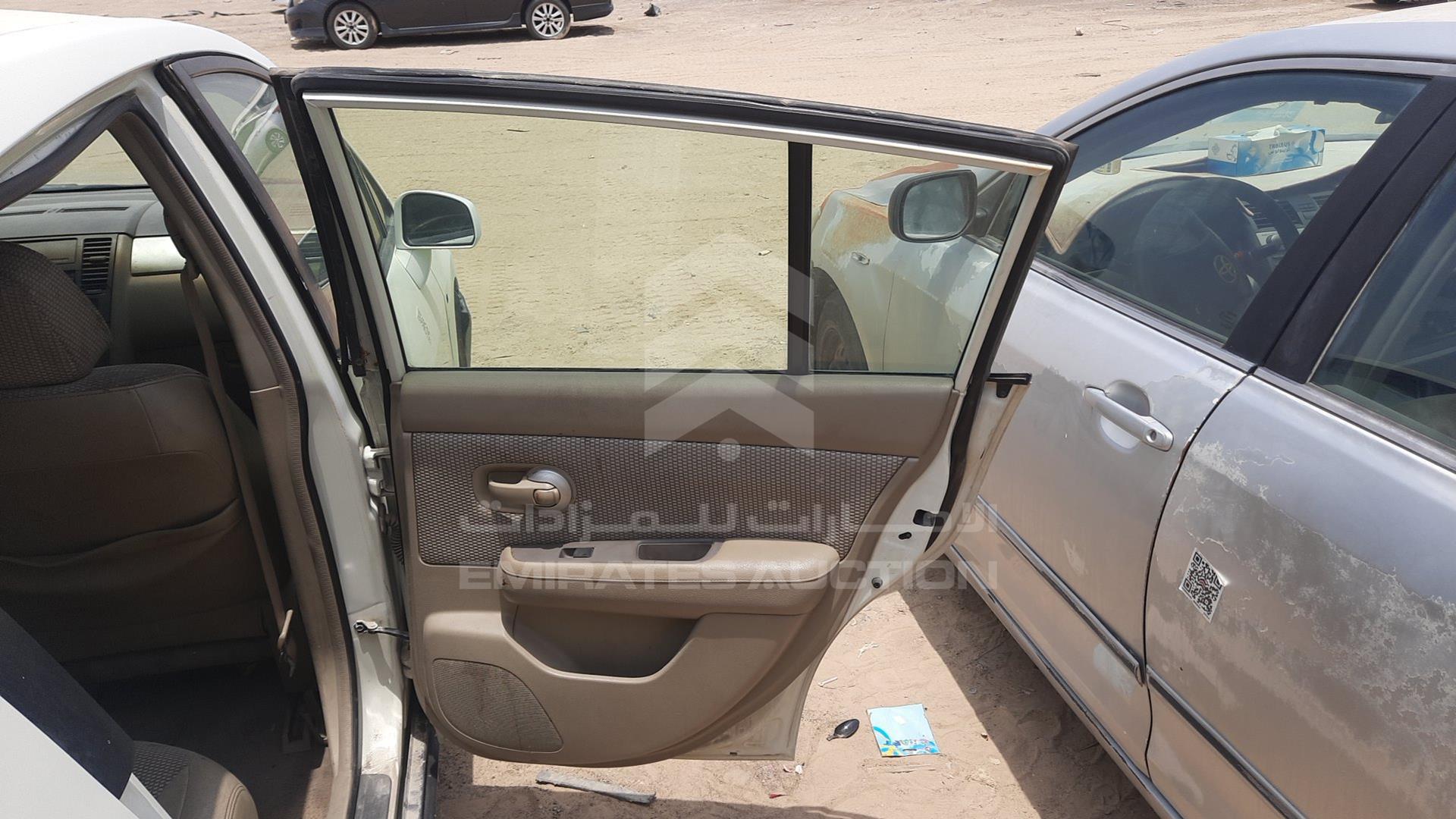 2007 NISSAN TIIDA VIN: JN1CC13C27T000190