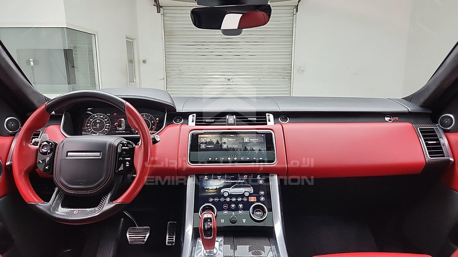 2022 RANGE ROVER SPORT SVR VIN: SALWA2BE6NA213962