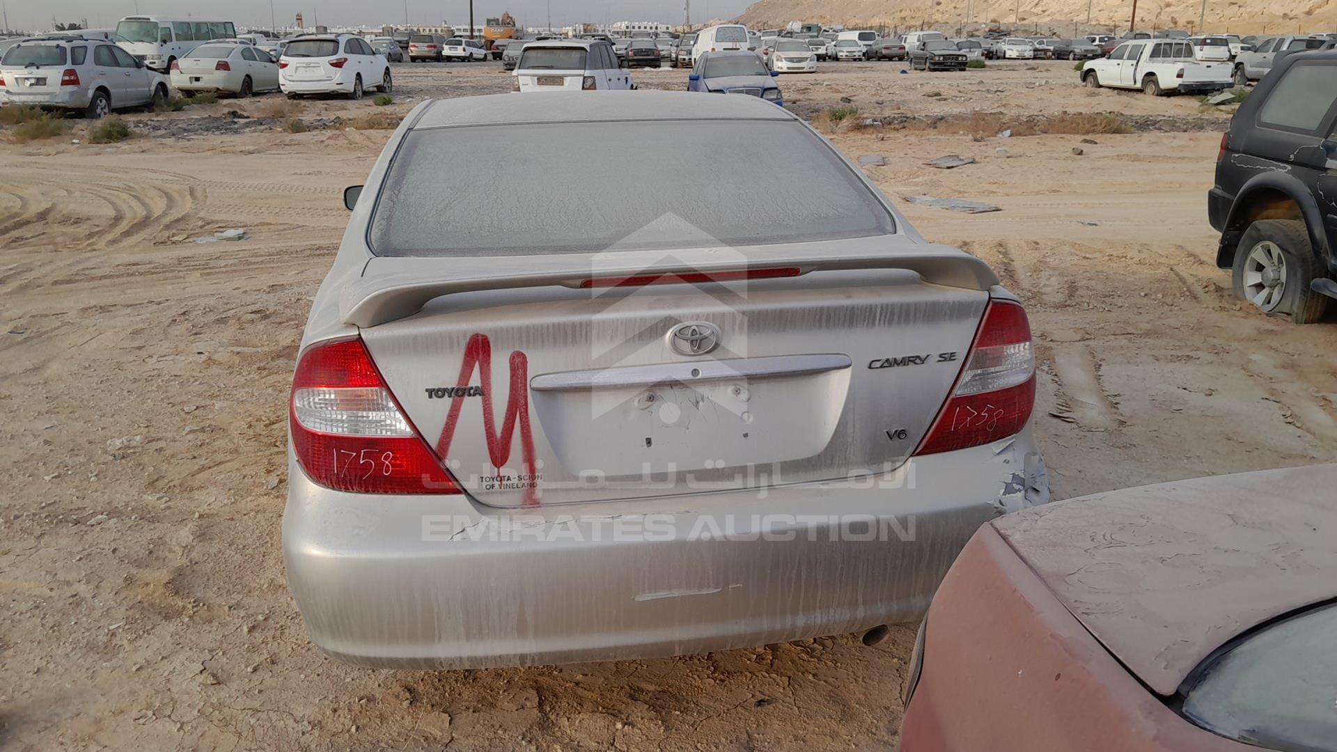 2002 TOYOTA CAMRY VIN: JTDBF30K620056294