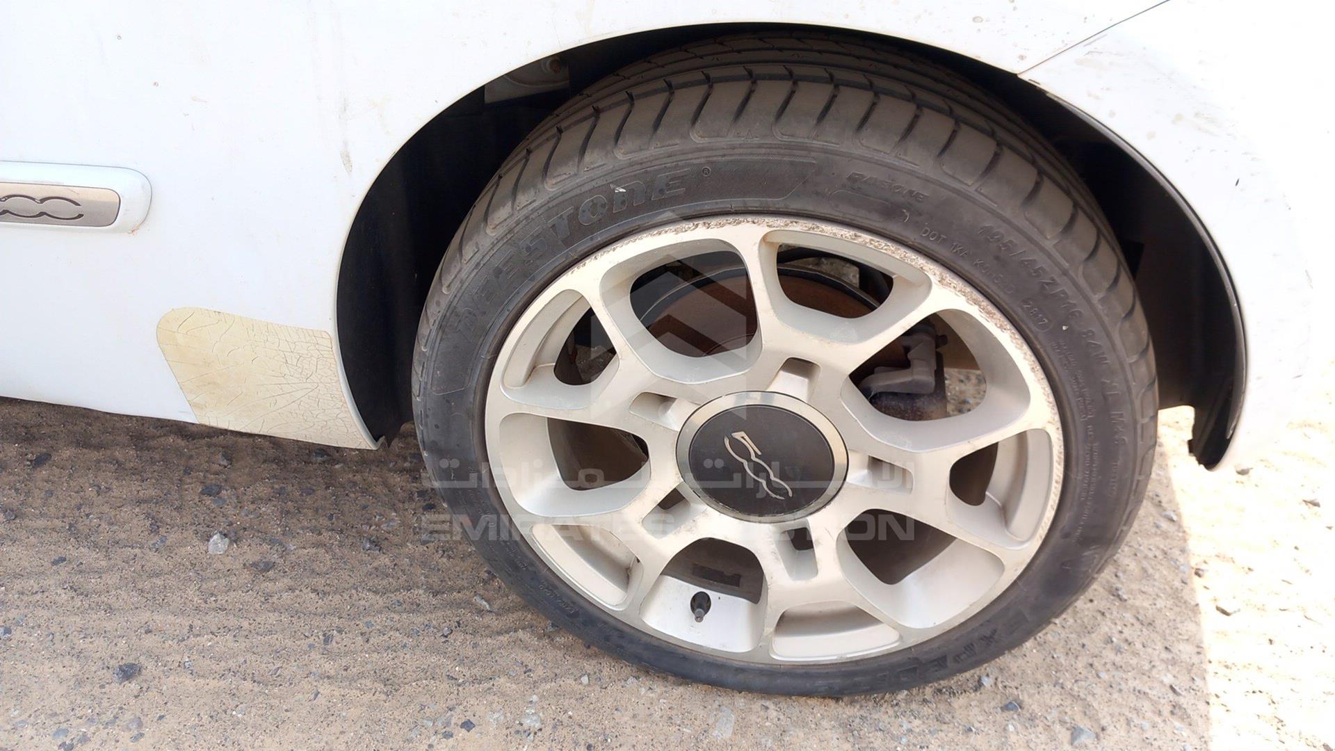 2011 FIAT 500 VIN: ZFAHA3280B0550491