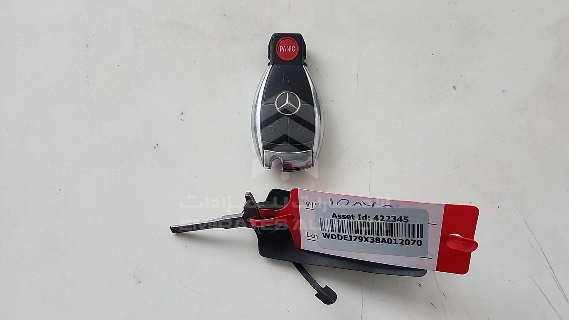 2008 MERCEDES CL 65 AMG VIN: WDDEJ79X38A012070