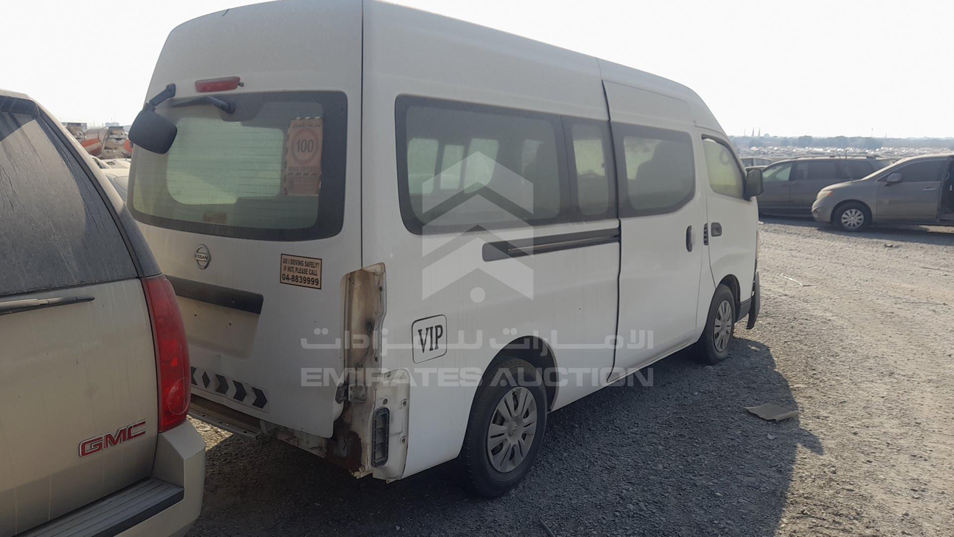2014 NISSAN URVAN VIN: JN6BE6DS9E9003410