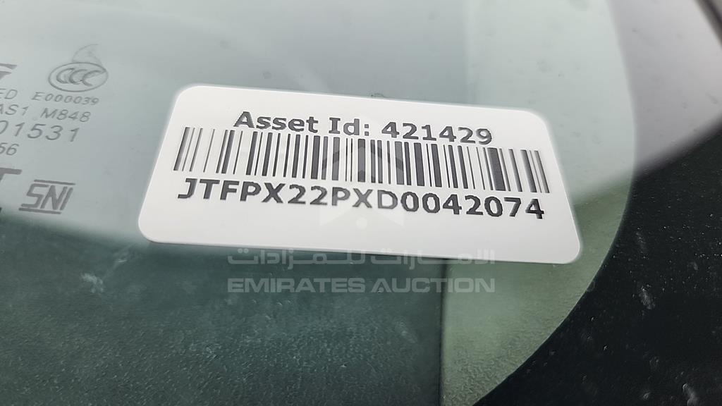 JTFPX22PXD0042074 - 2013 TOYOTA HIACE - #527690