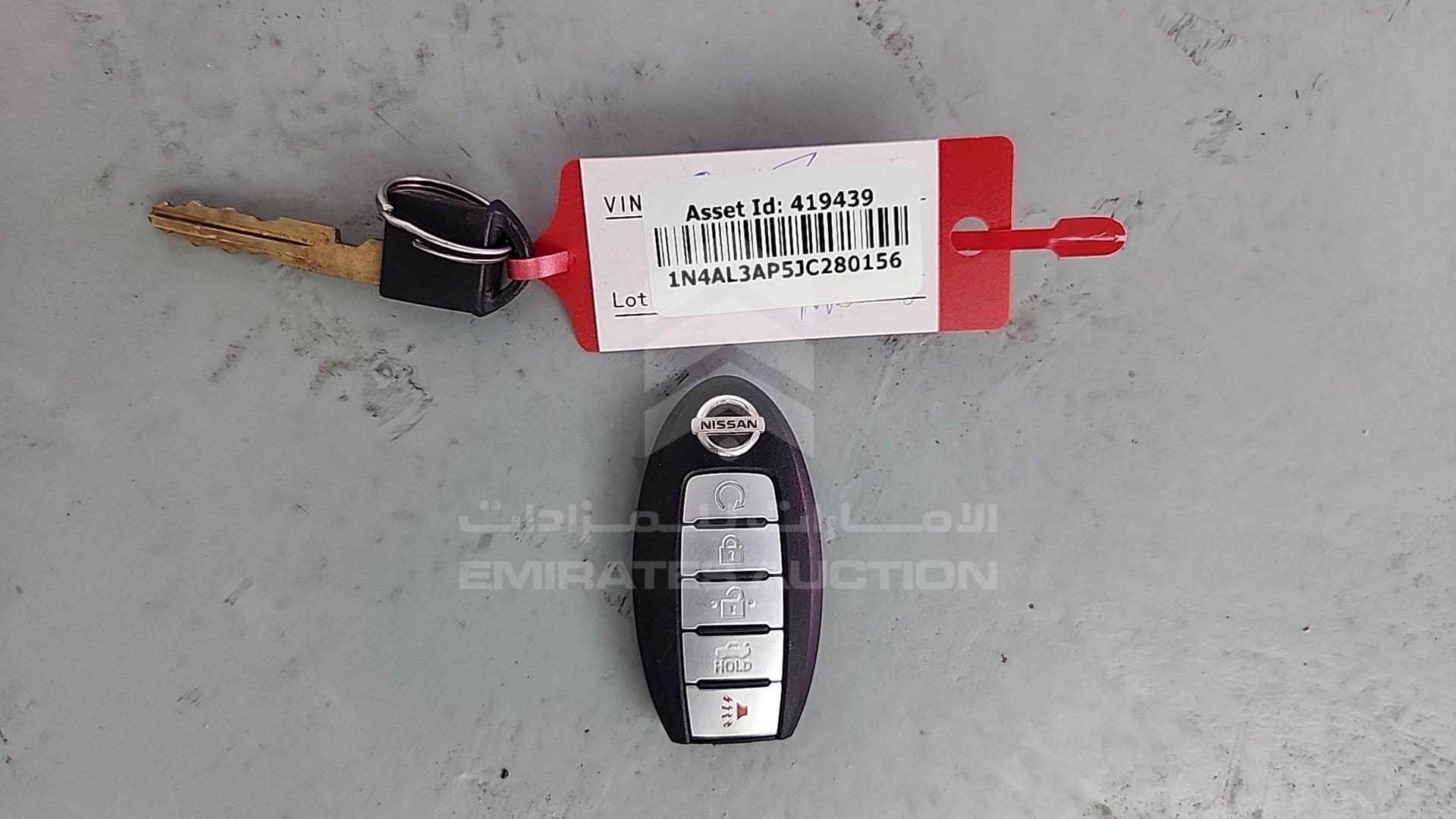 2018 NISSAN ALTIMA VIN: 1N4AL3AP5JC280156