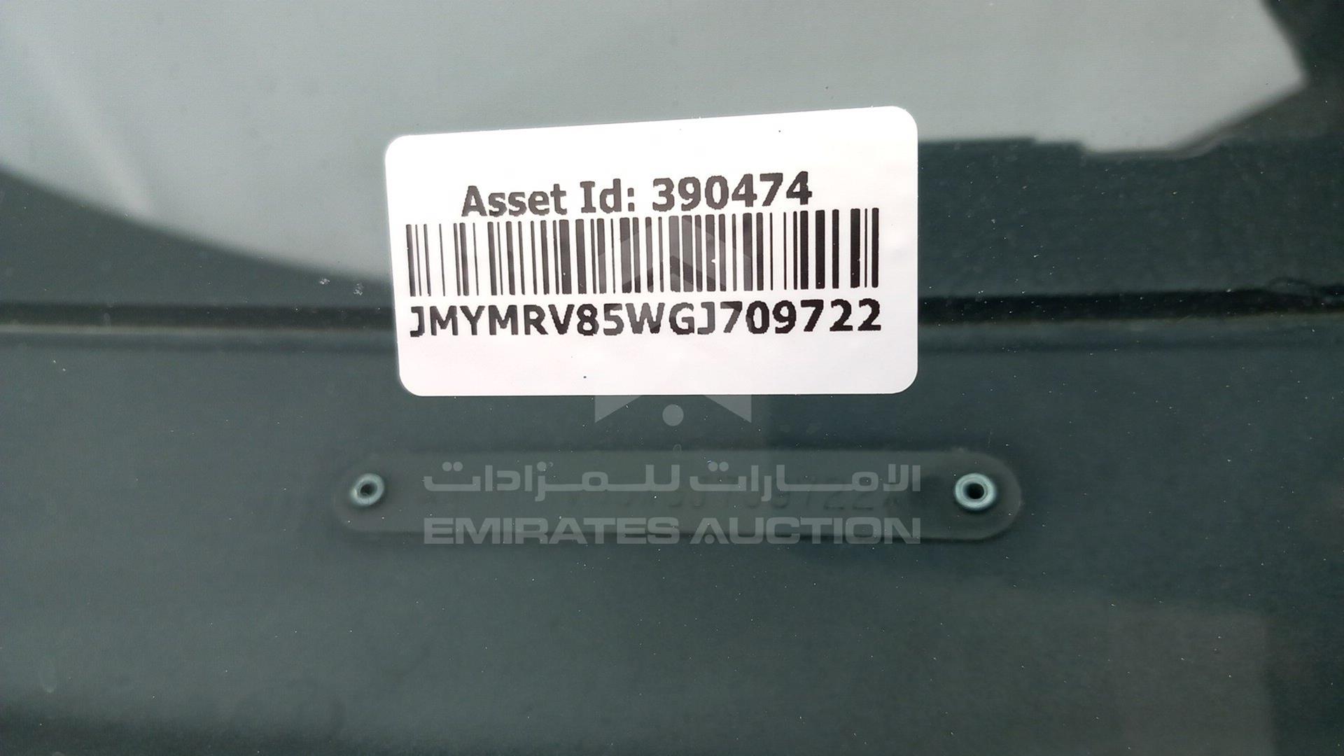 2016 MITSUBISHI PAJERO VIN: JMYMRV85WGJ709722