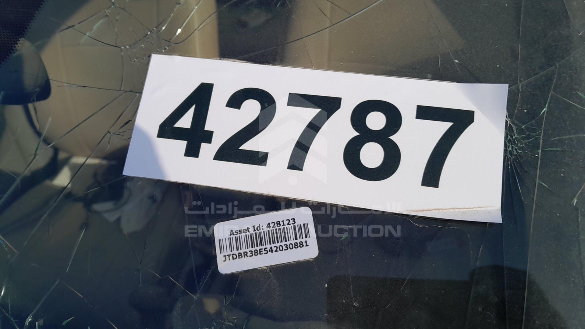 2004 TOYOTA COROLLA VIN: JTDBR38E542030881