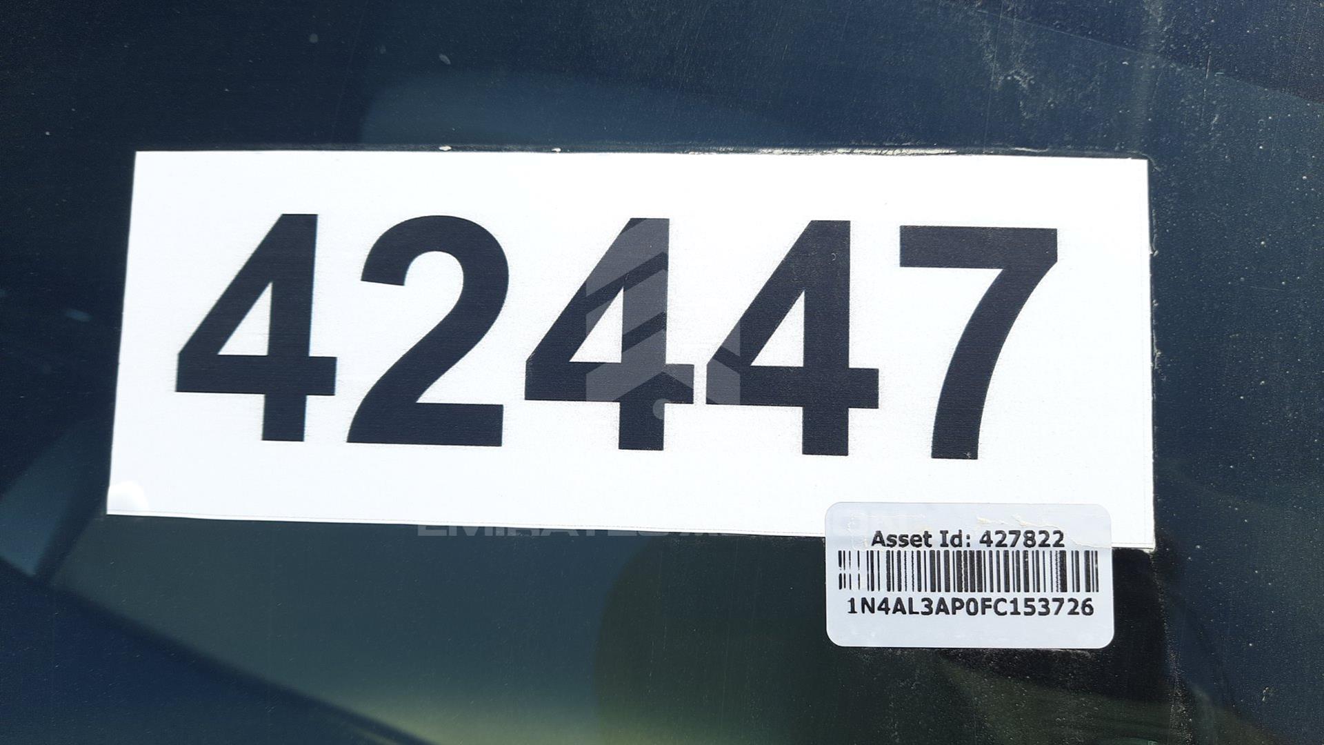 2015 NISSAN ALTIMA VIN: 1N4AL3AP0FC153726